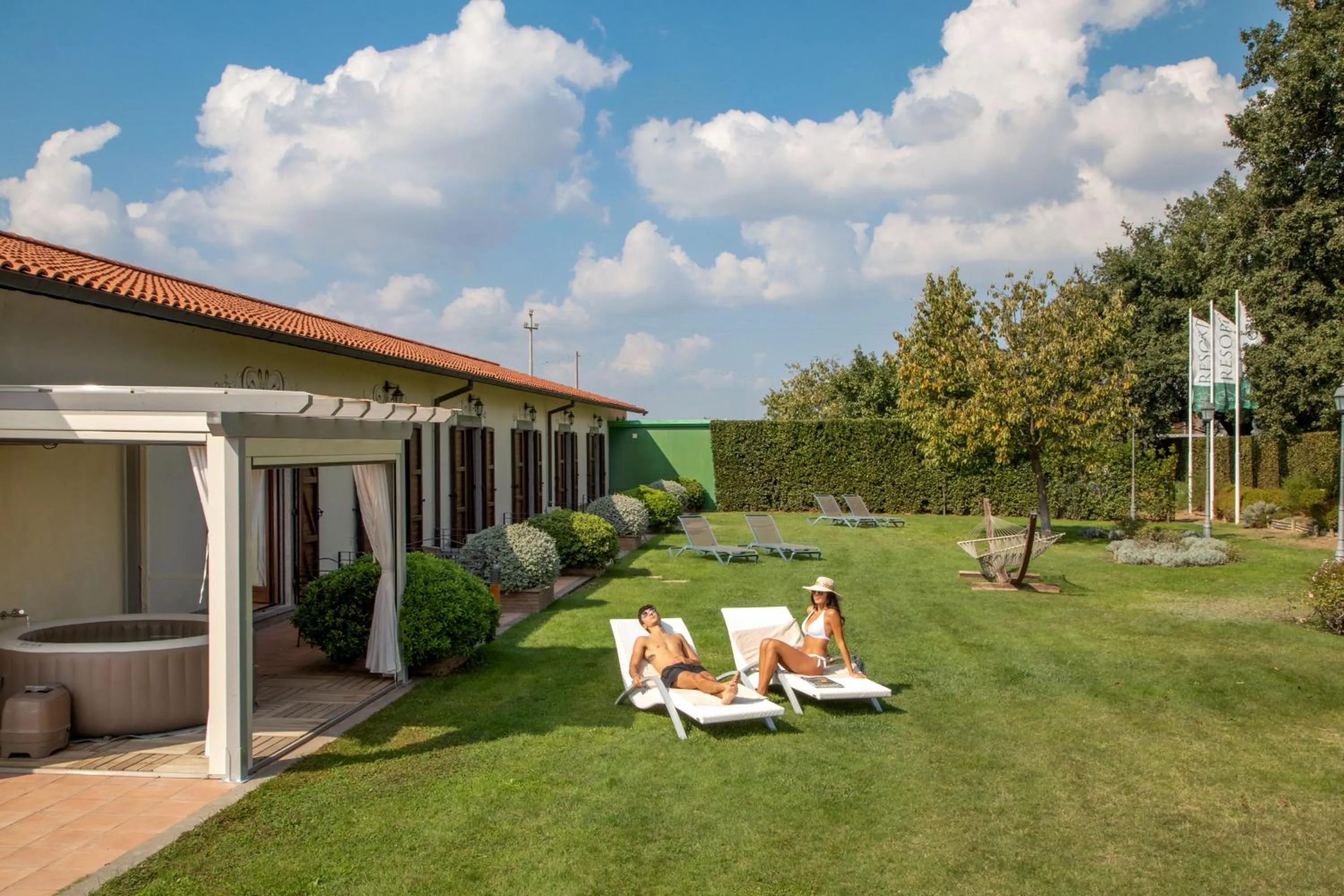 Garden in Alla Corte Delle Terme Resort