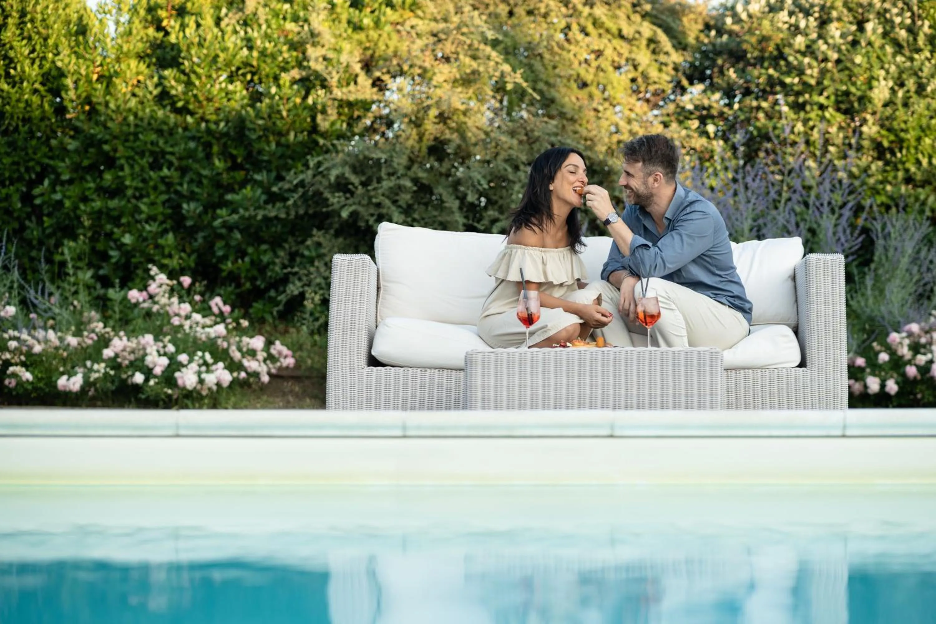 People in Alla Corte Delle Terme Resort