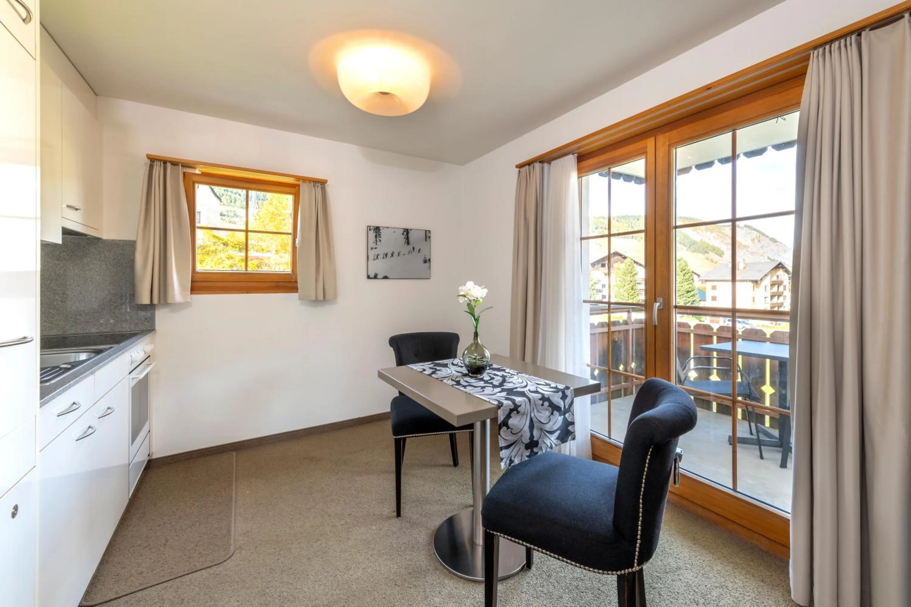 Dining area in Hotel Allegra