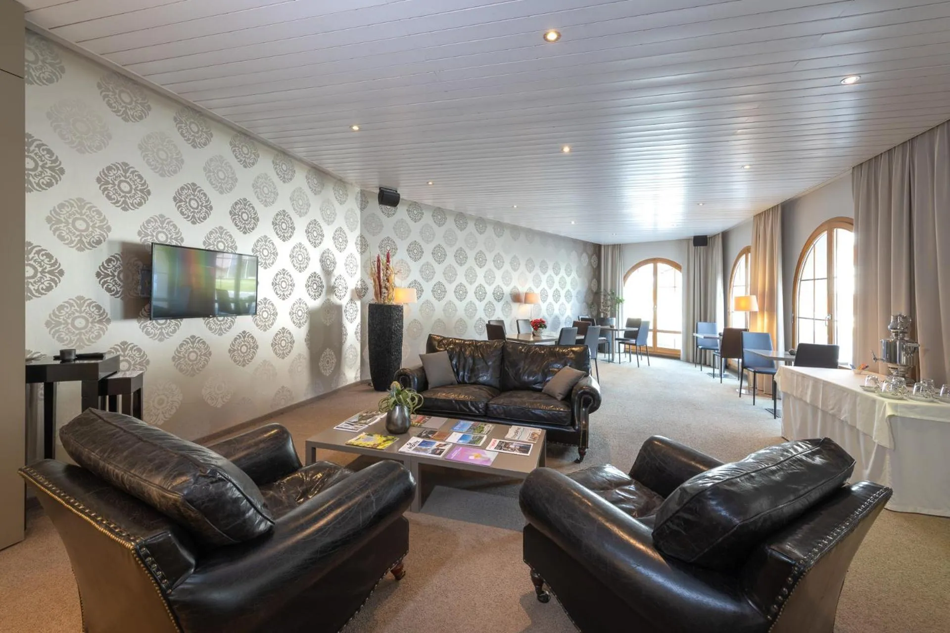 Lobby or reception in Hotel Allegra