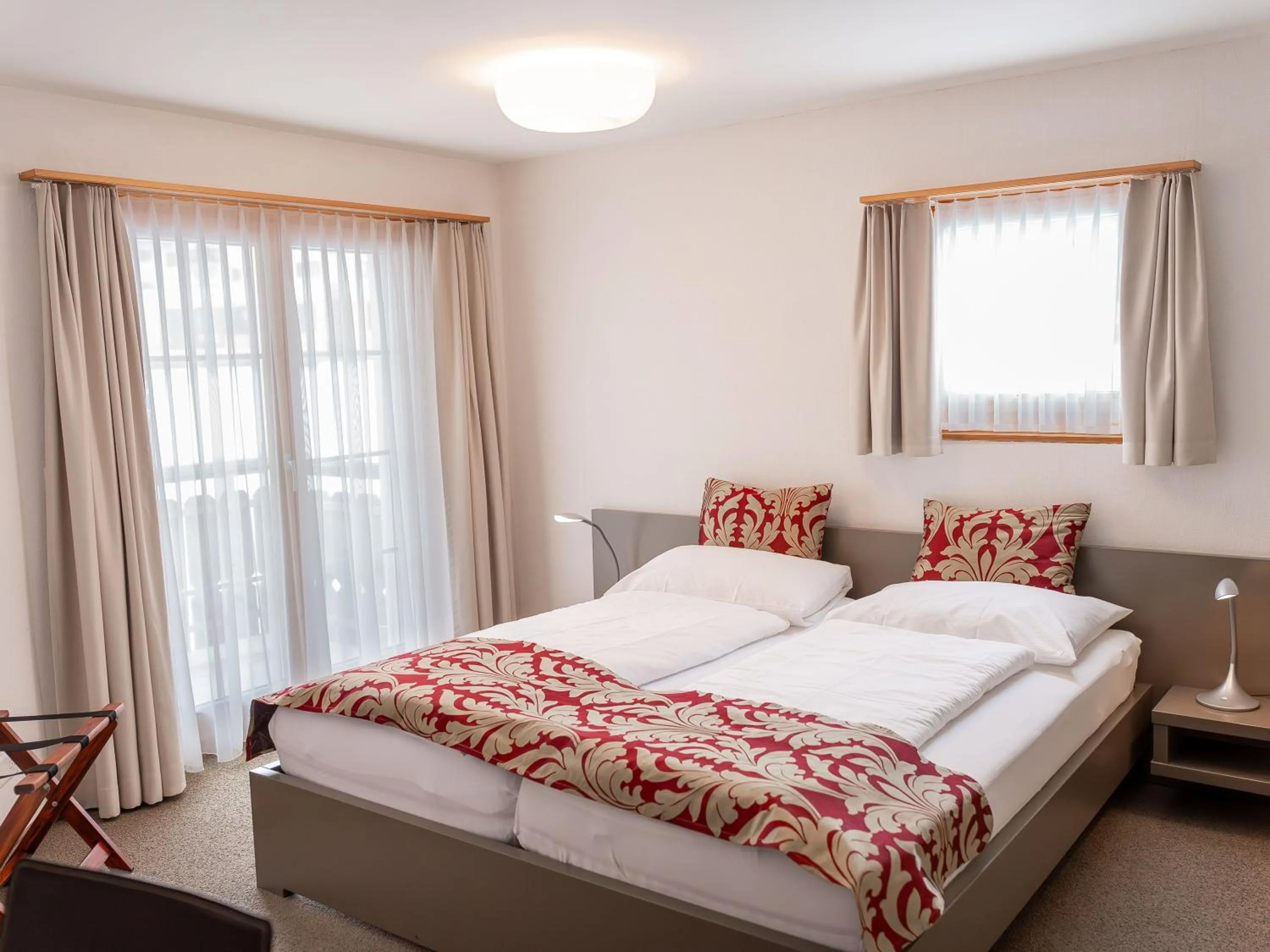 Bed in Hotel Allegra