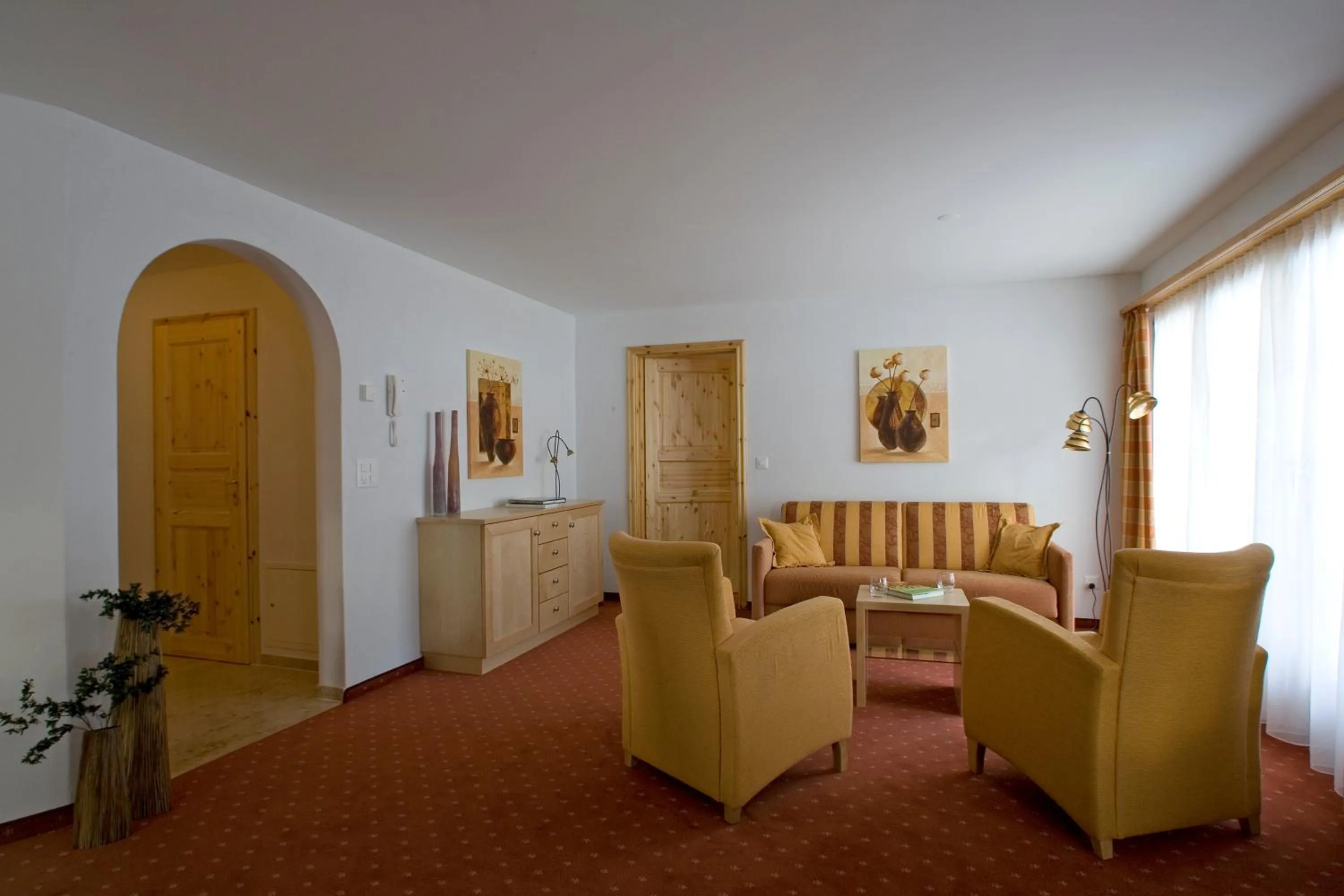 Living room in Hotel Allegra