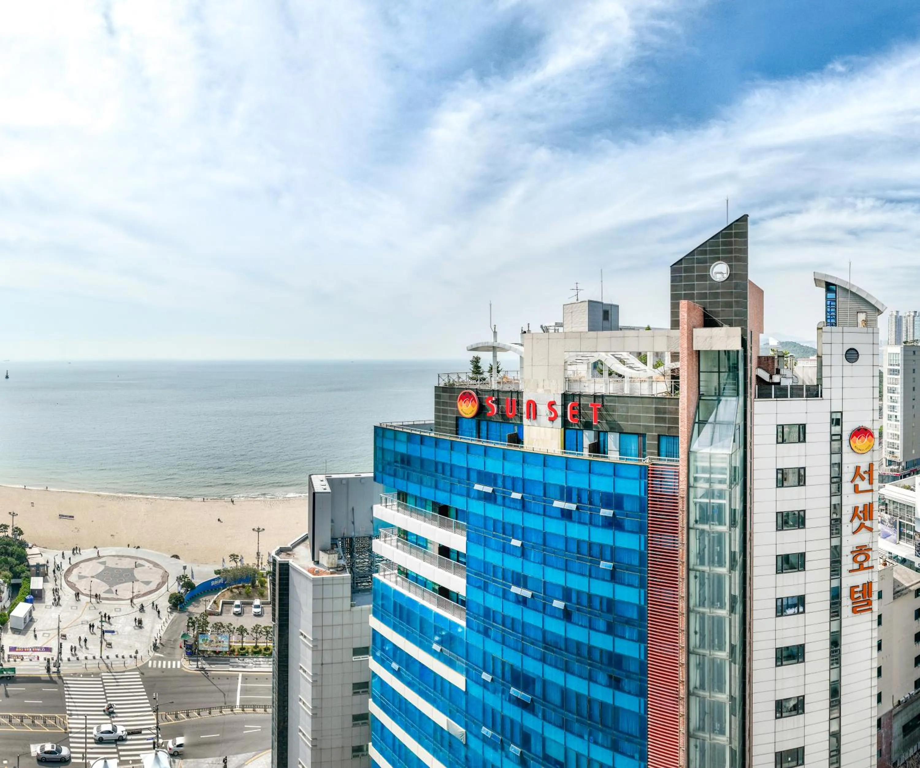 Property building in Sunset Hotel