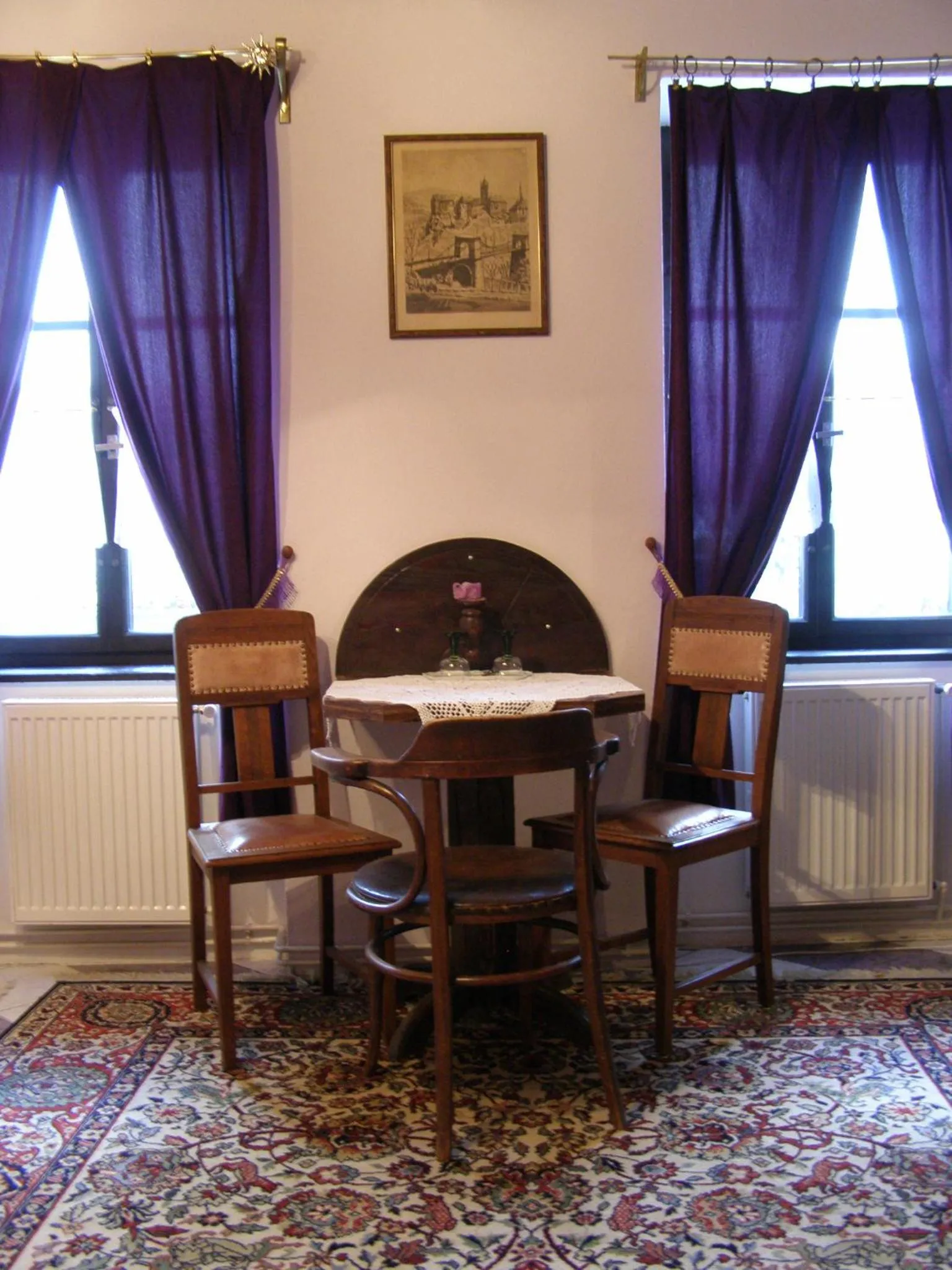 Seating area in Penzion U Fridy