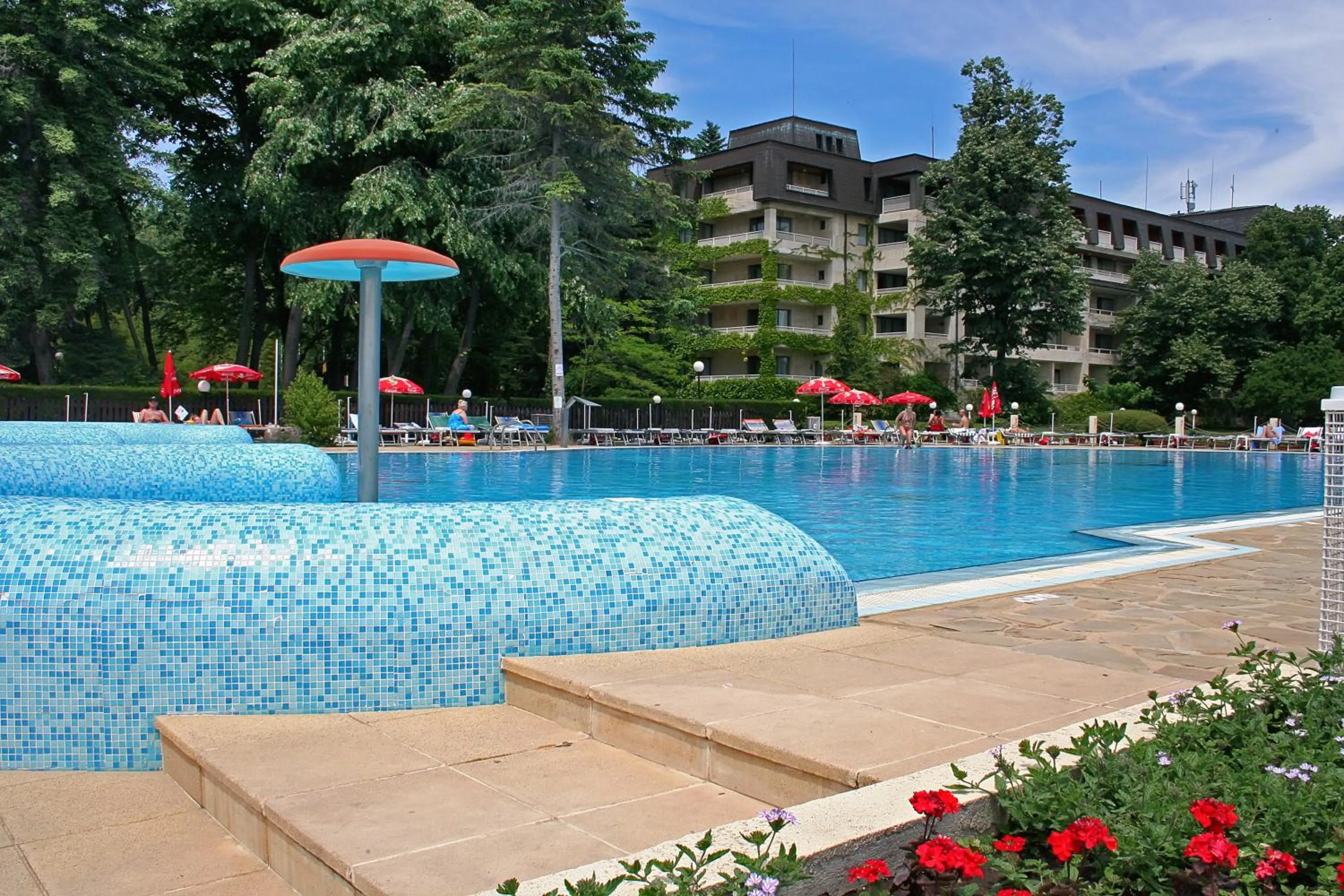 Swimming pool in HVD Lotos Hotel - All Inclusive à-la-carte, Private Beach & Free Parking