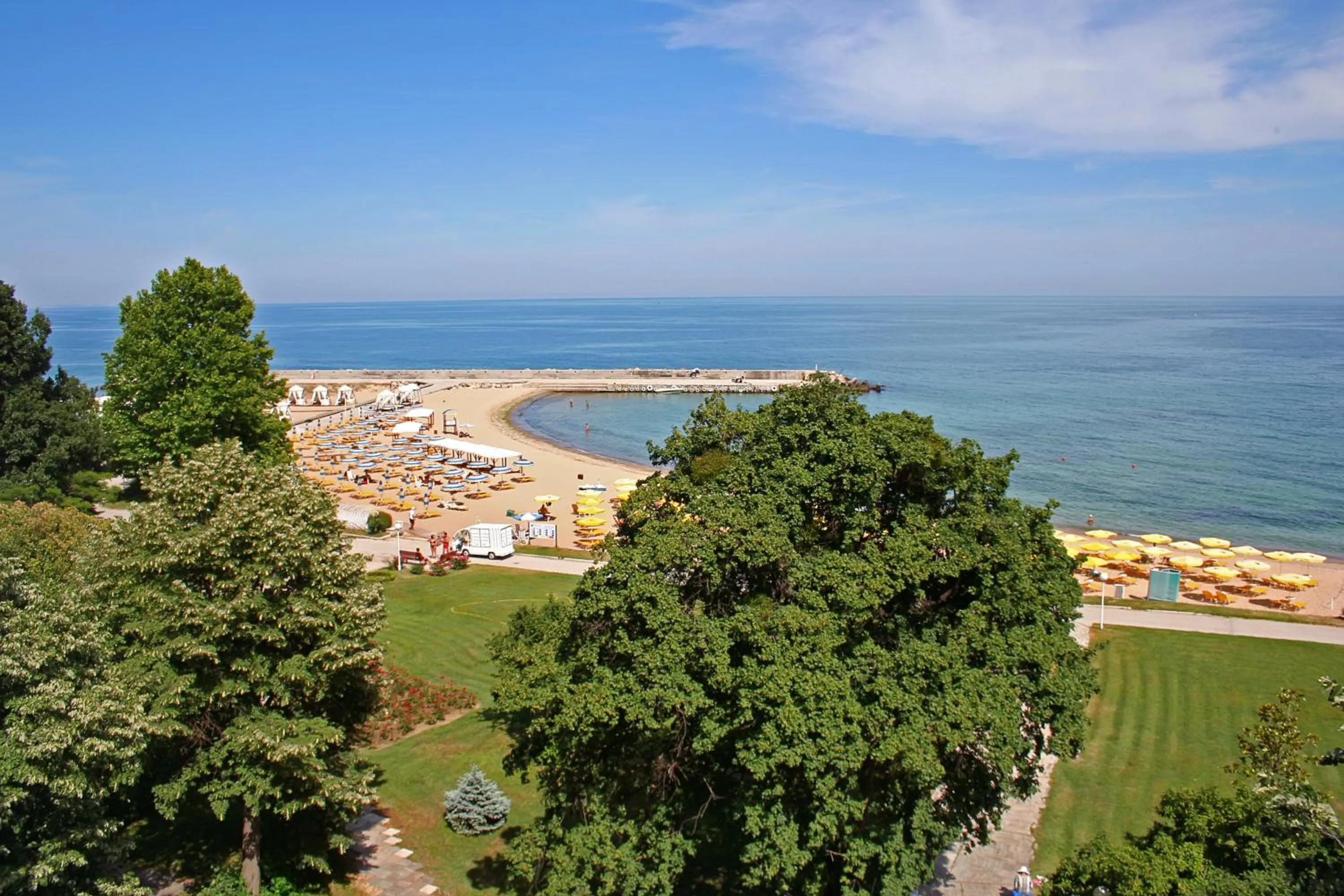 View (from property/room) in HVD Lotos Hotel - All Inclusive à-la-carte, Private Beach & Free Parking
