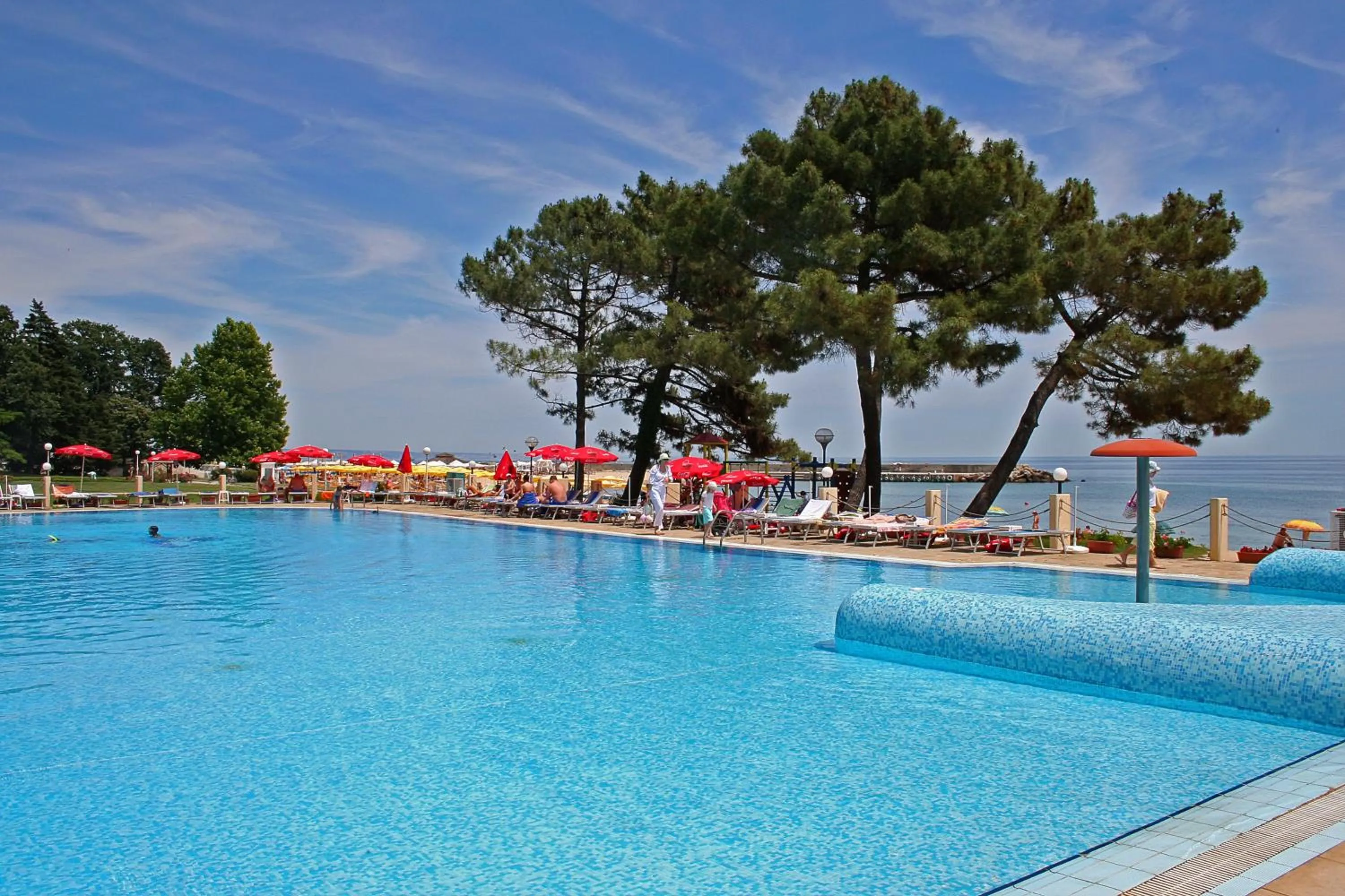 Swimming pool in HVD Lotos Hotel - All Inclusive à-la-carte, Private Beach & Free Parking