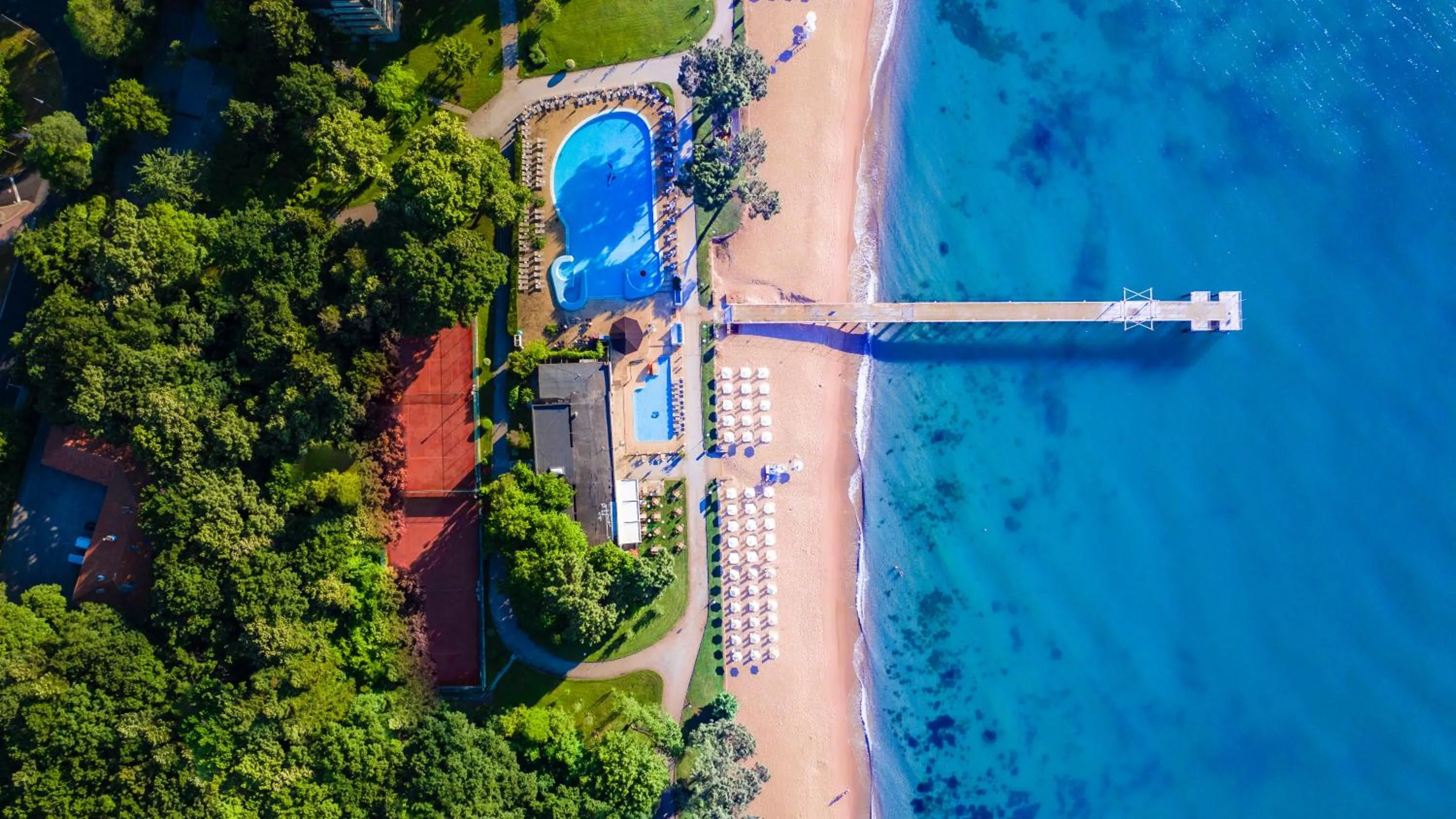 Beach in HVD Lotos Hotel - All Inclusive à-la-carte, Private Beach & Free Parking