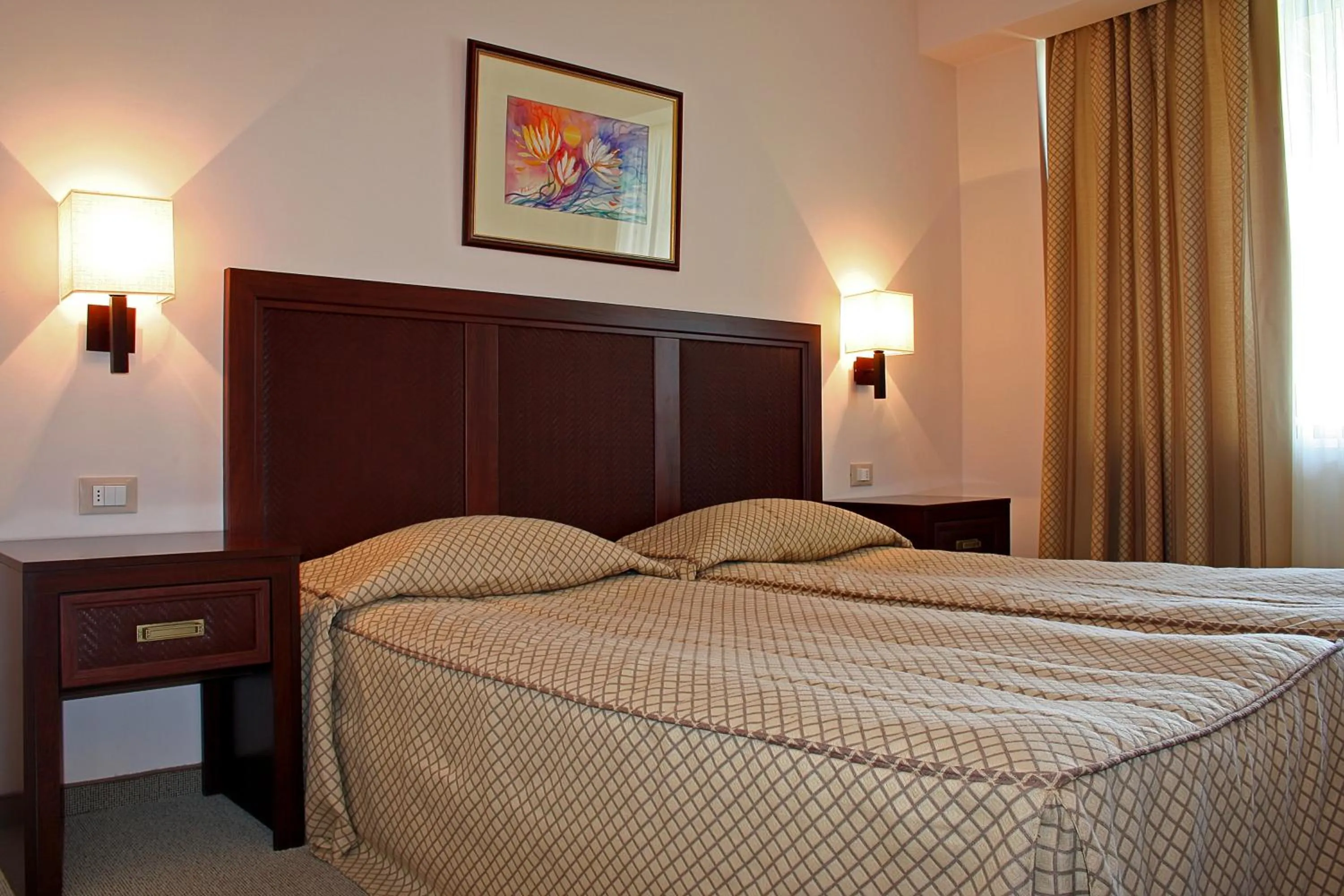 Standard Double or Twin Room with Sea View in HVD Lotos Hotel - All Inclusive à-la-carte, Private Beach & Free Parking