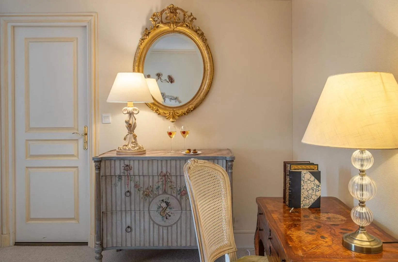 Bed in Chateau De Rochecotte