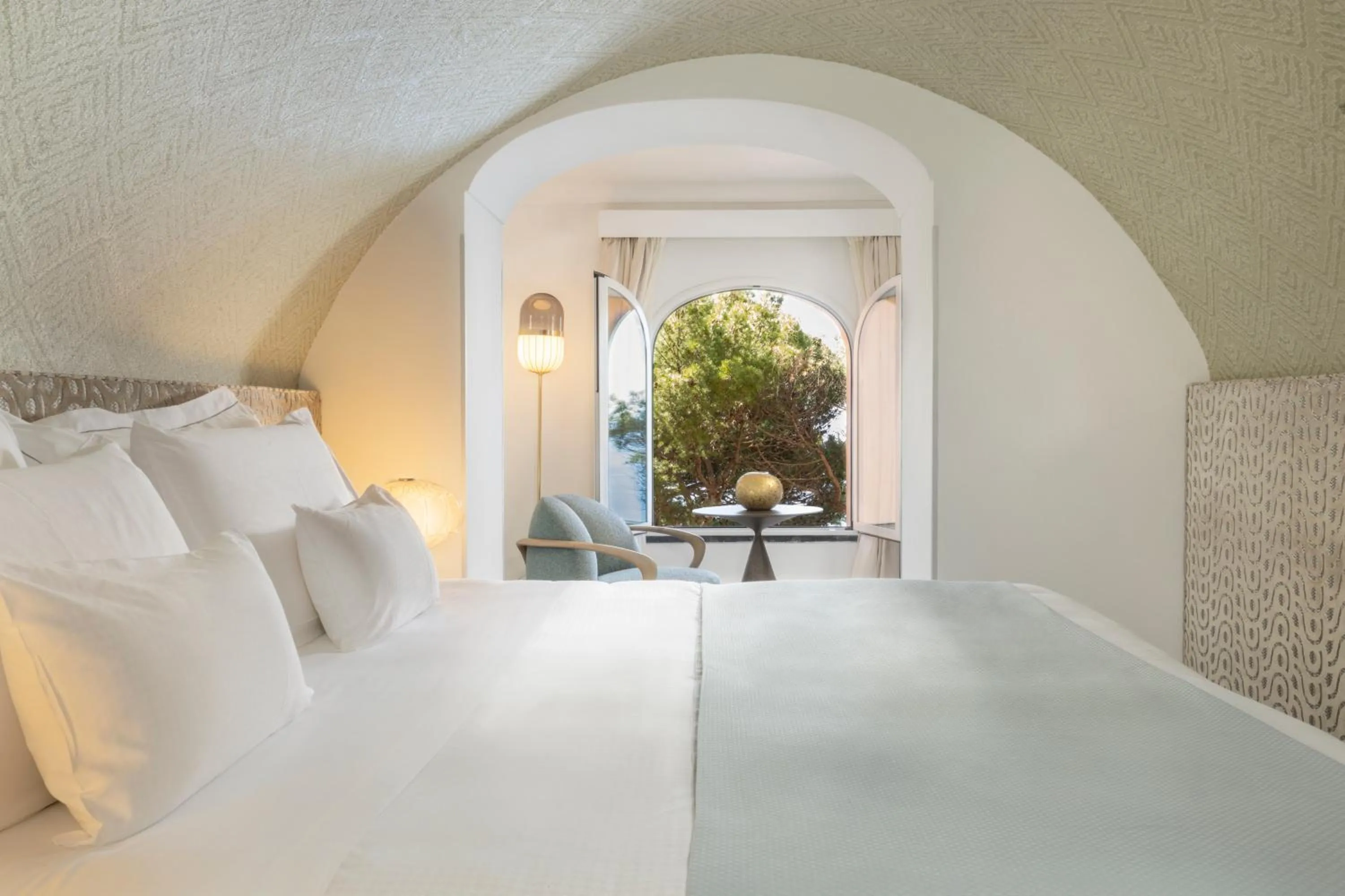 Coffee/tea facilities, Bed in Hotel Punta Tragara