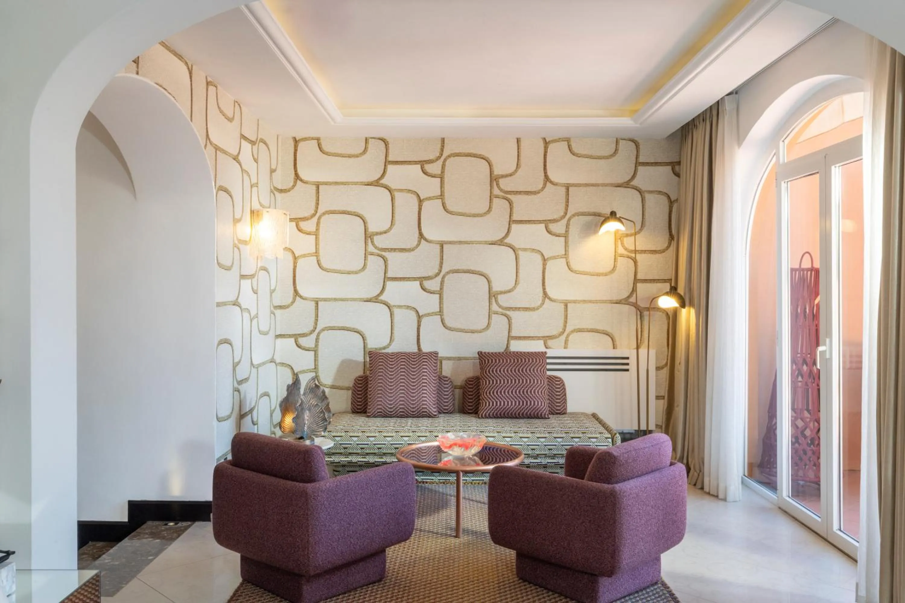 Decorative detail in Hotel Punta Tragara