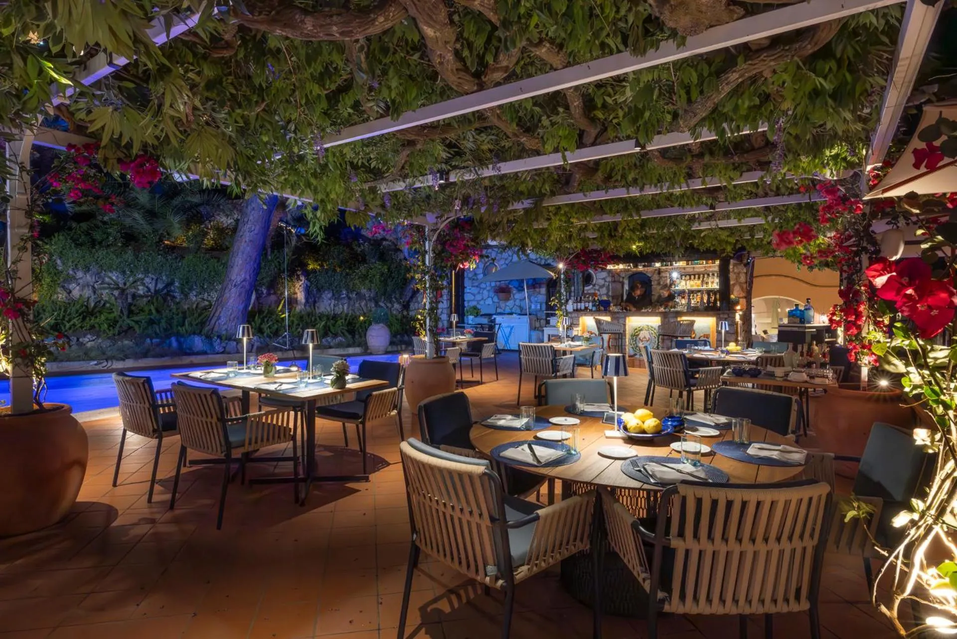 Balcony/Terrace in Hotel Punta Tragara