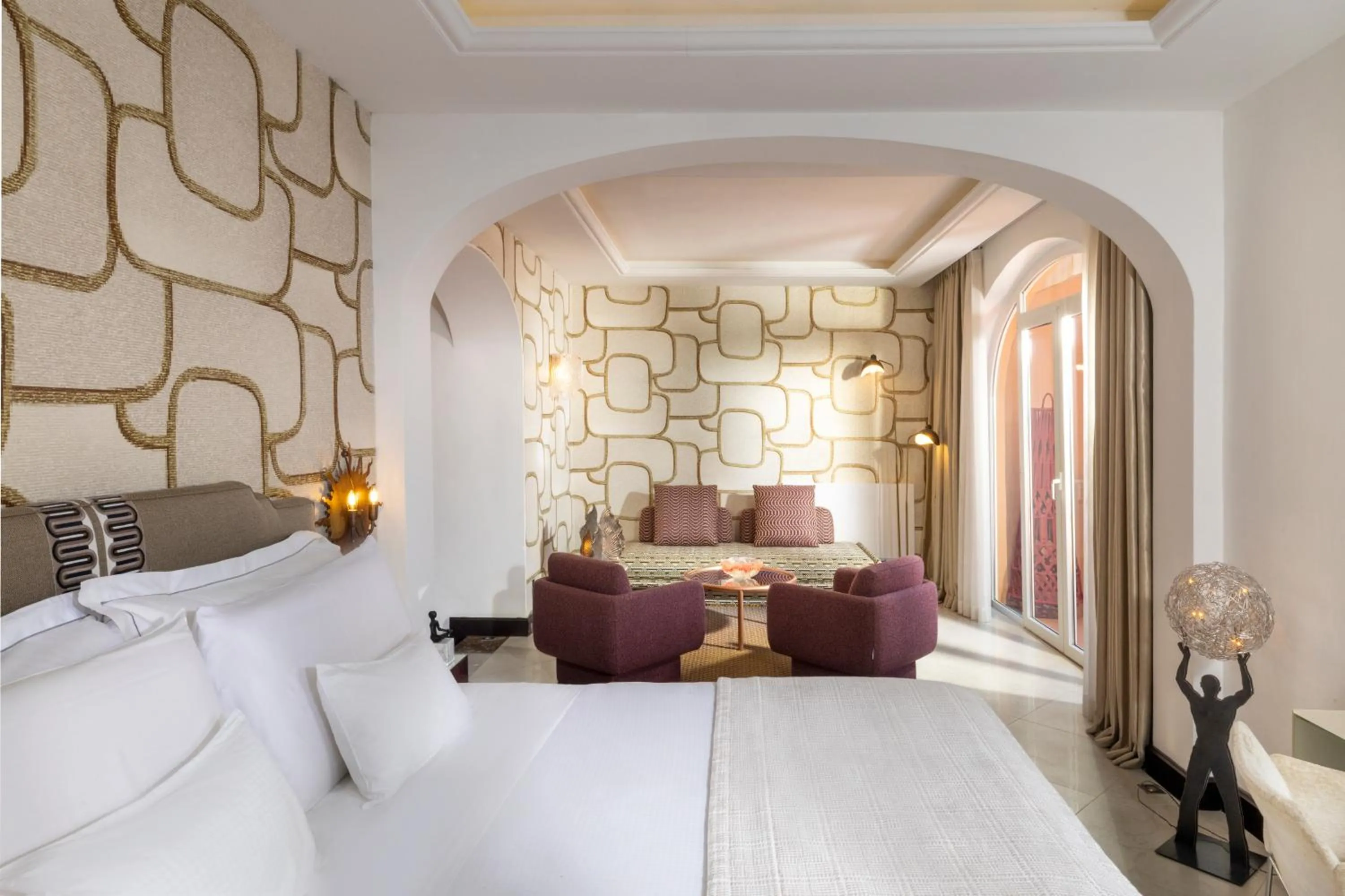 Bed in Hotel Punta Tragara