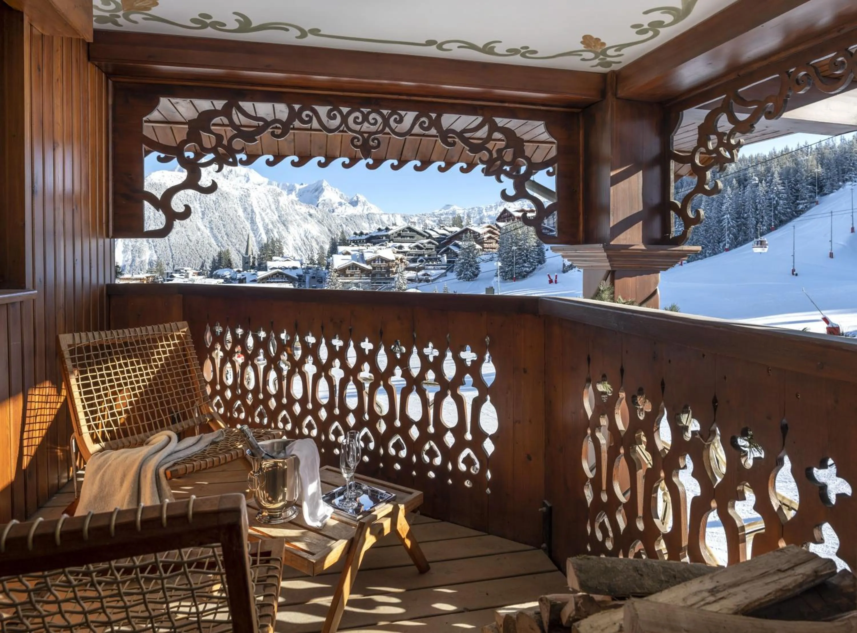 Winter in Hôtel de la Loze