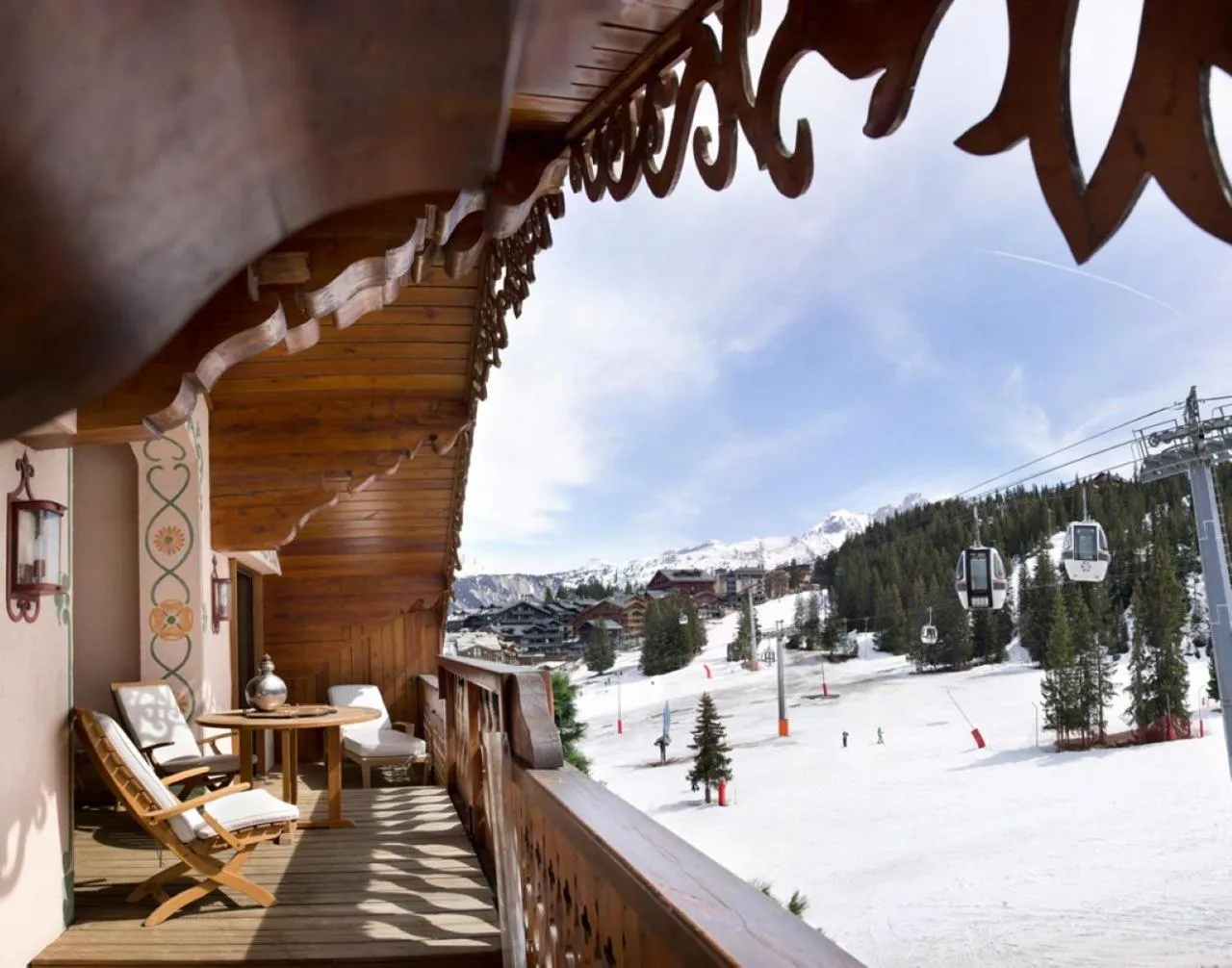 Mountain view in Hôtel de la Loze