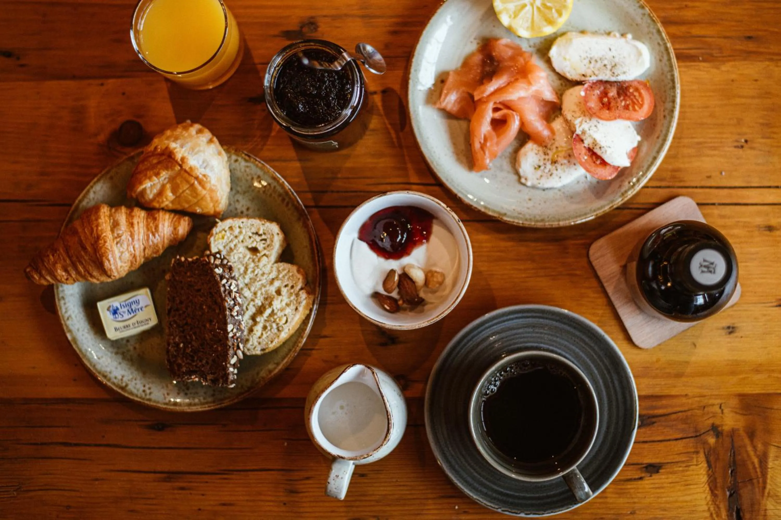 Breakfast in Hôtel de la Loze