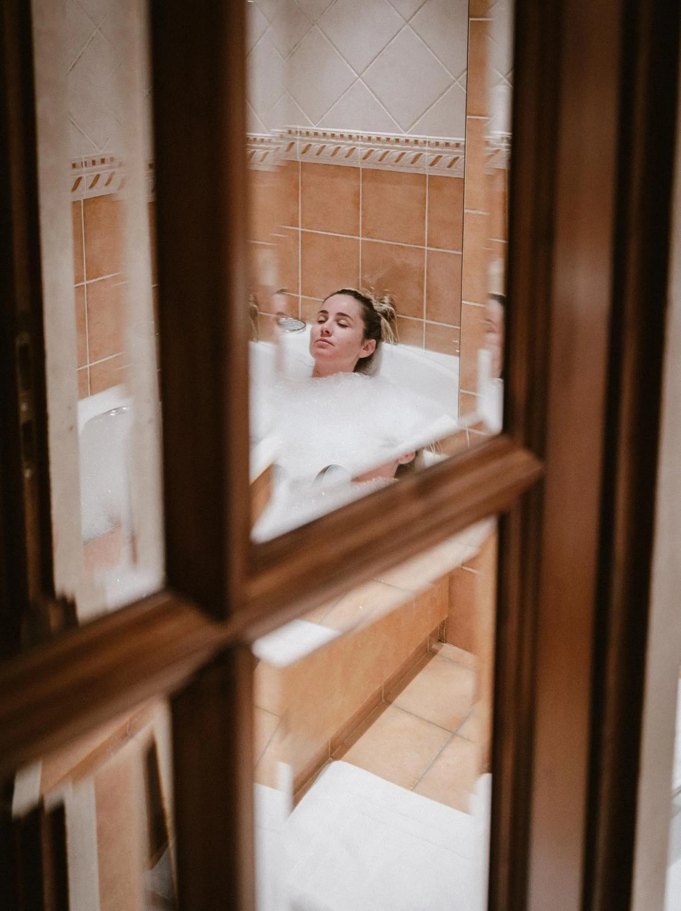 Bathroom in Hôtel de la Loze