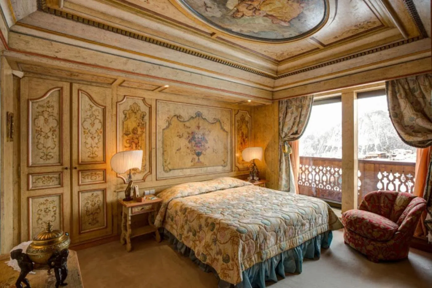 Bedroom, Bed in Hôtel de la Loze