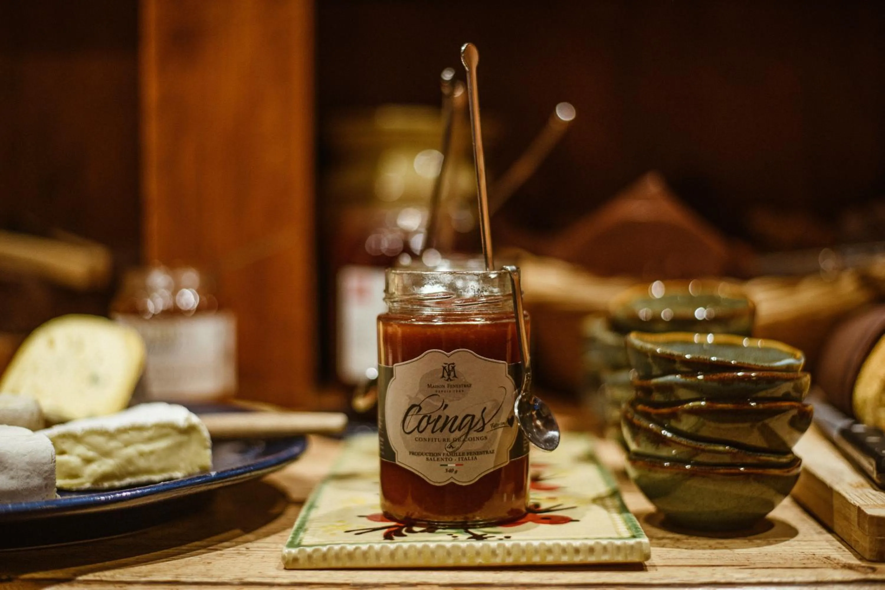 Food and drinks in Hôtel de la Loze