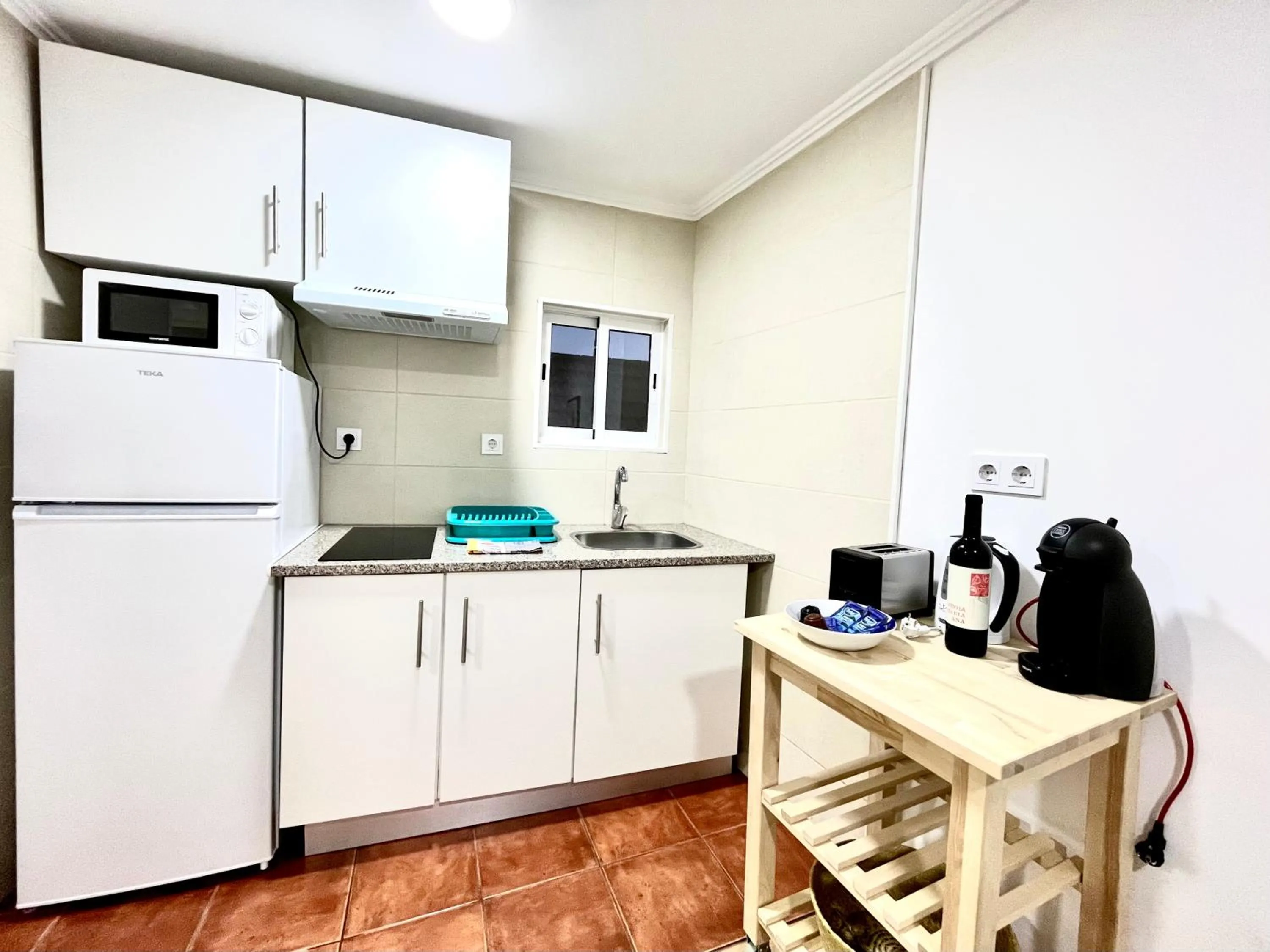 Kitchen or kitchenette in Apartments Center Alfama