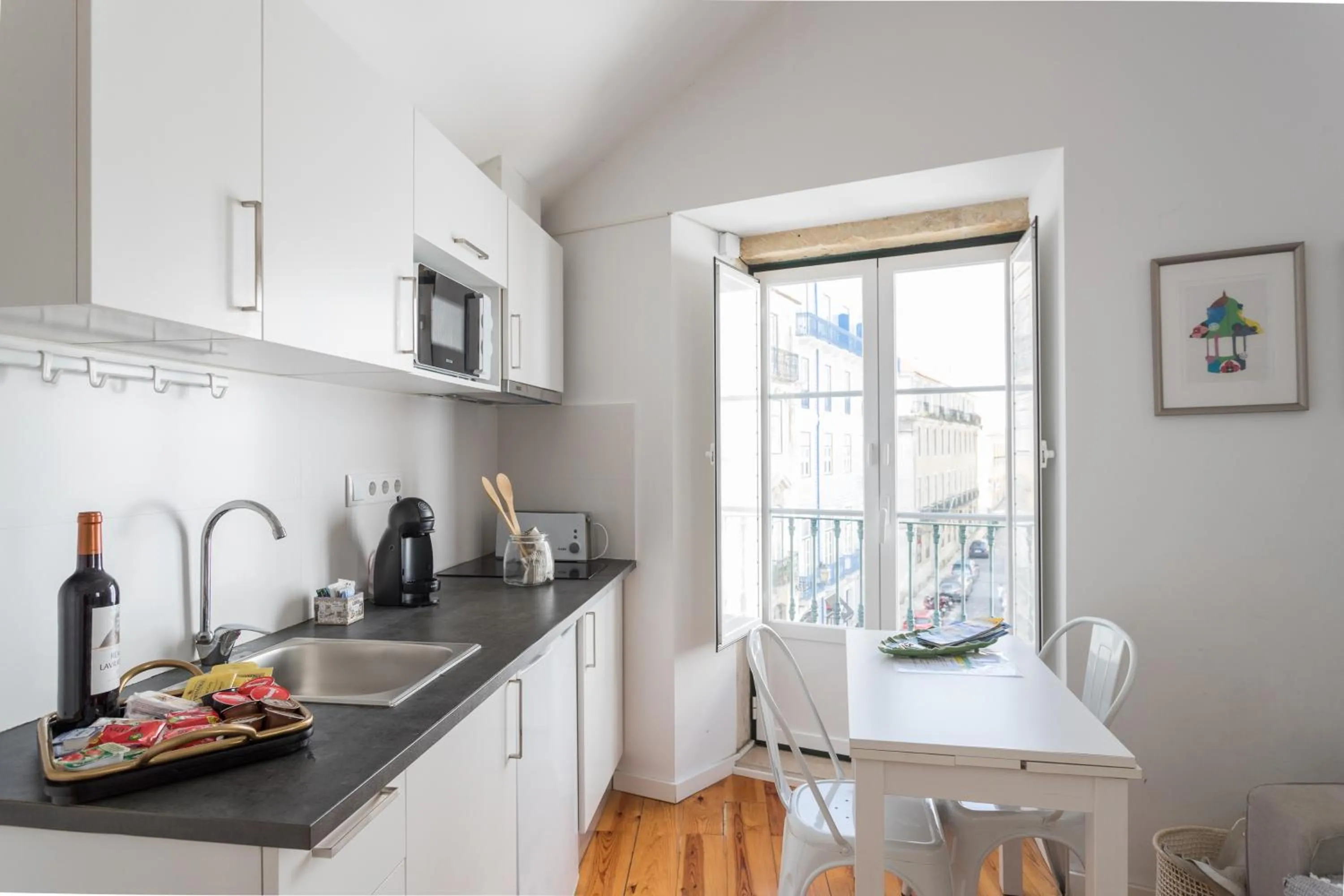 Balcony/Terrace in Apartments Center Alfama
