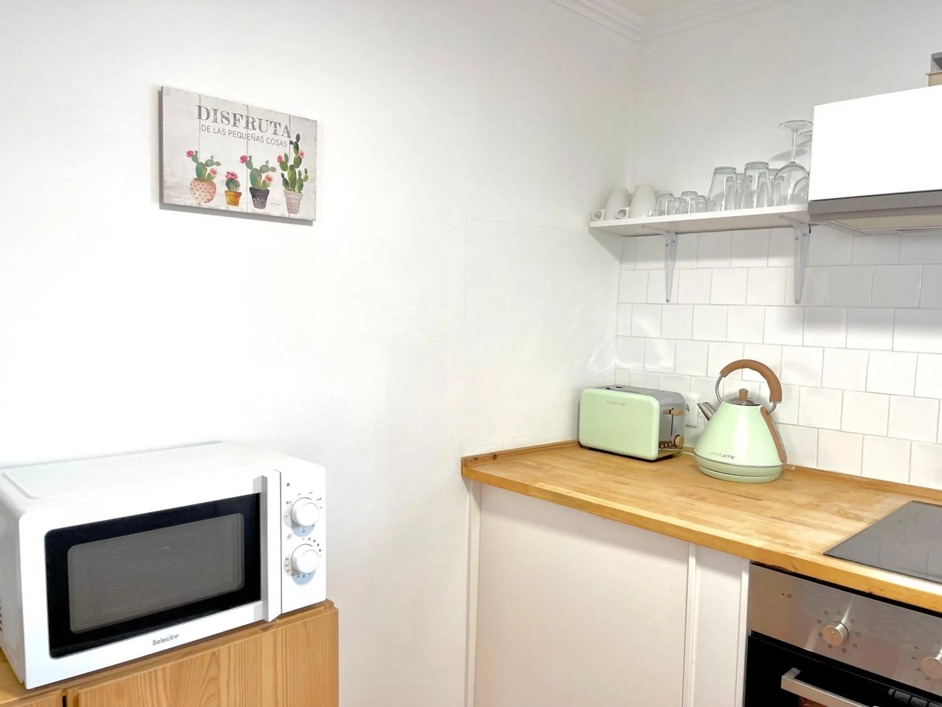 kitchen in Apartments Center Alfama