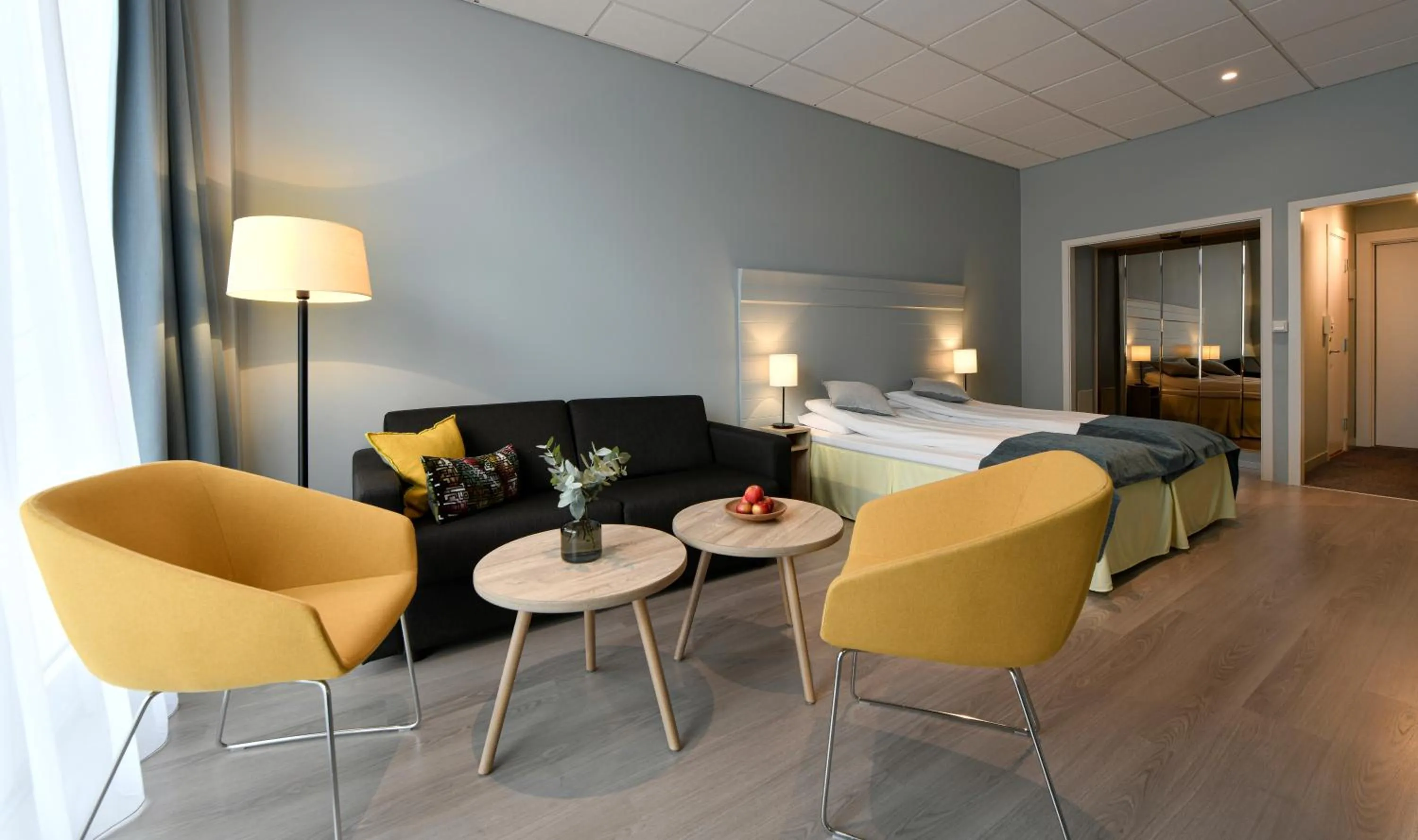 Photo of the whole room, Bed in Brakanes Hotel