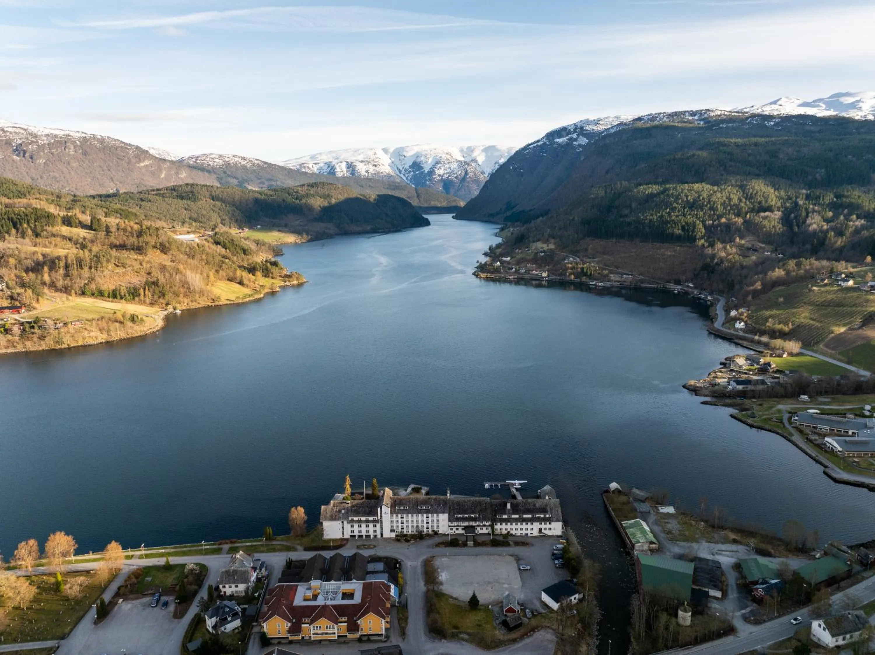 Property building in Brakanes Hotel