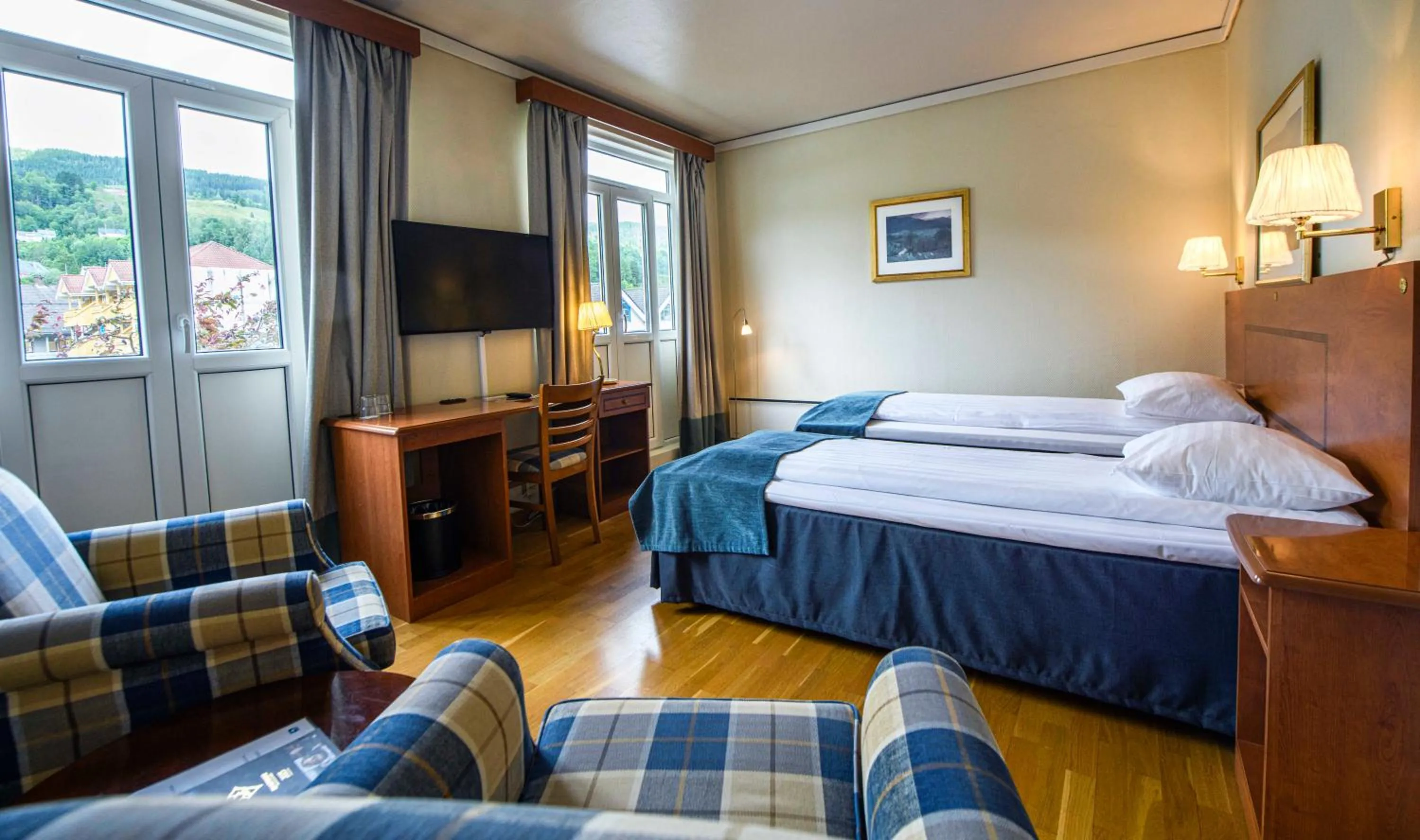 Bed in Brakanes Hotel