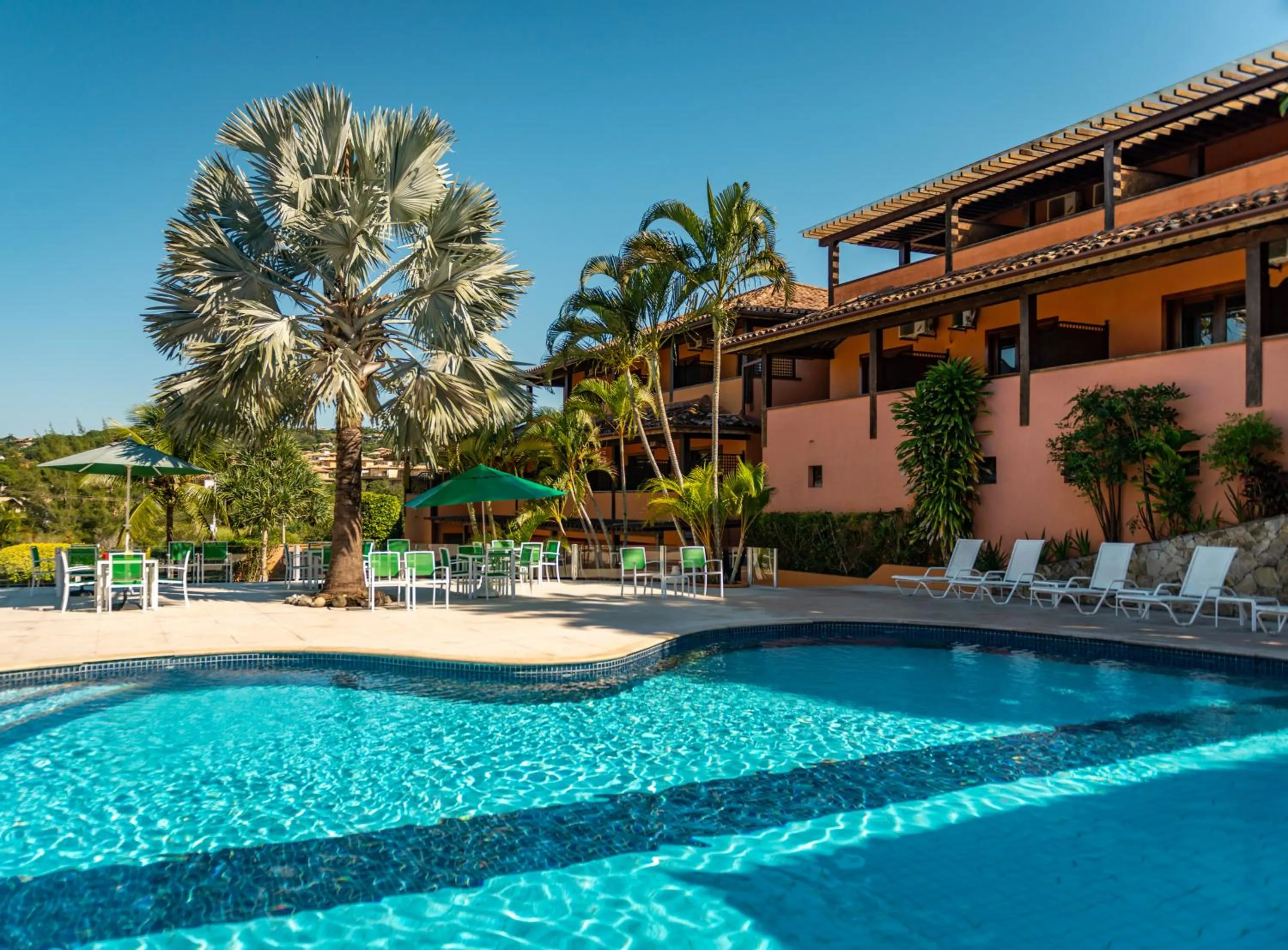 Swimming pool in Hotel Ferradura Resort