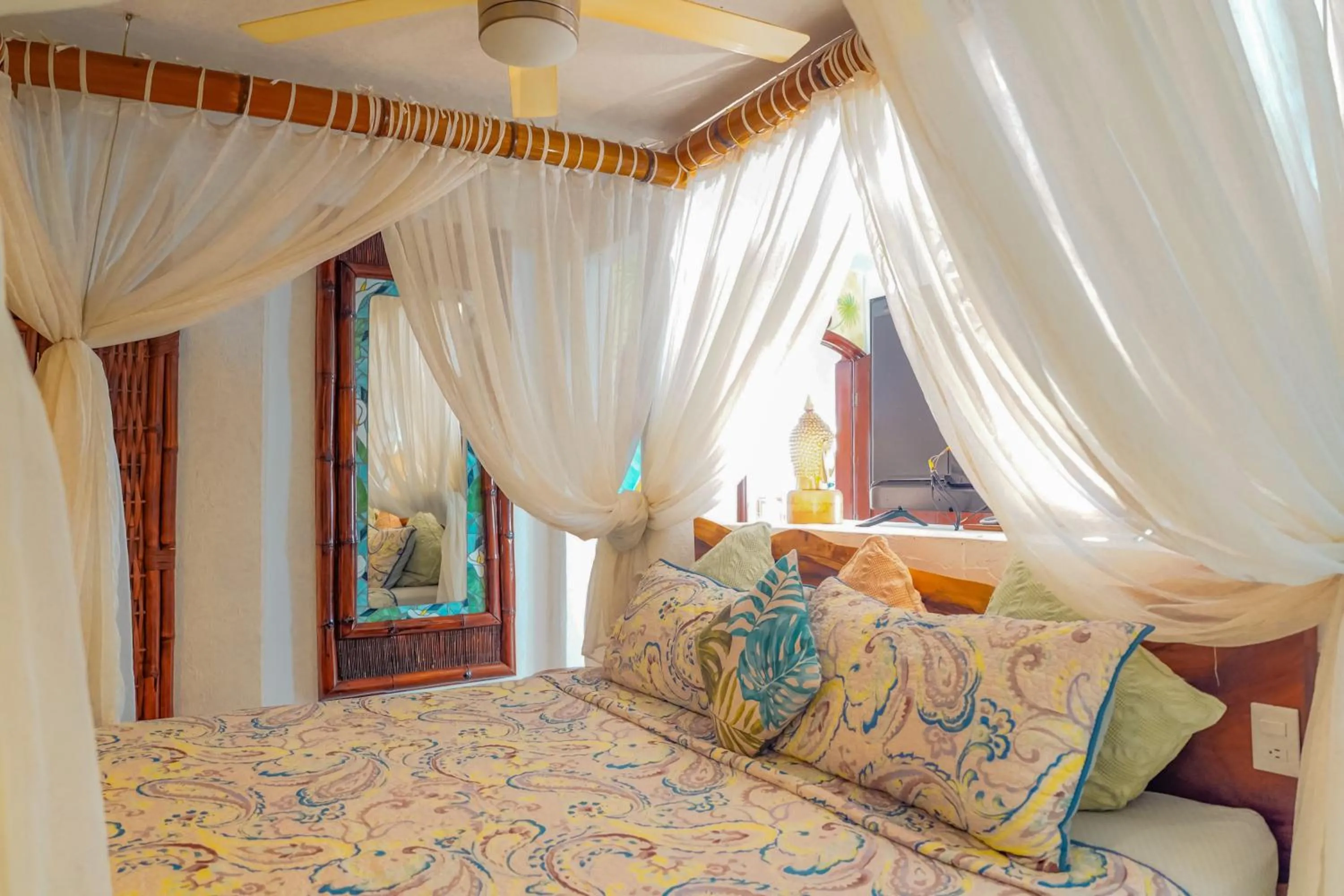 Bed in Monyoli Hotel & Boutique