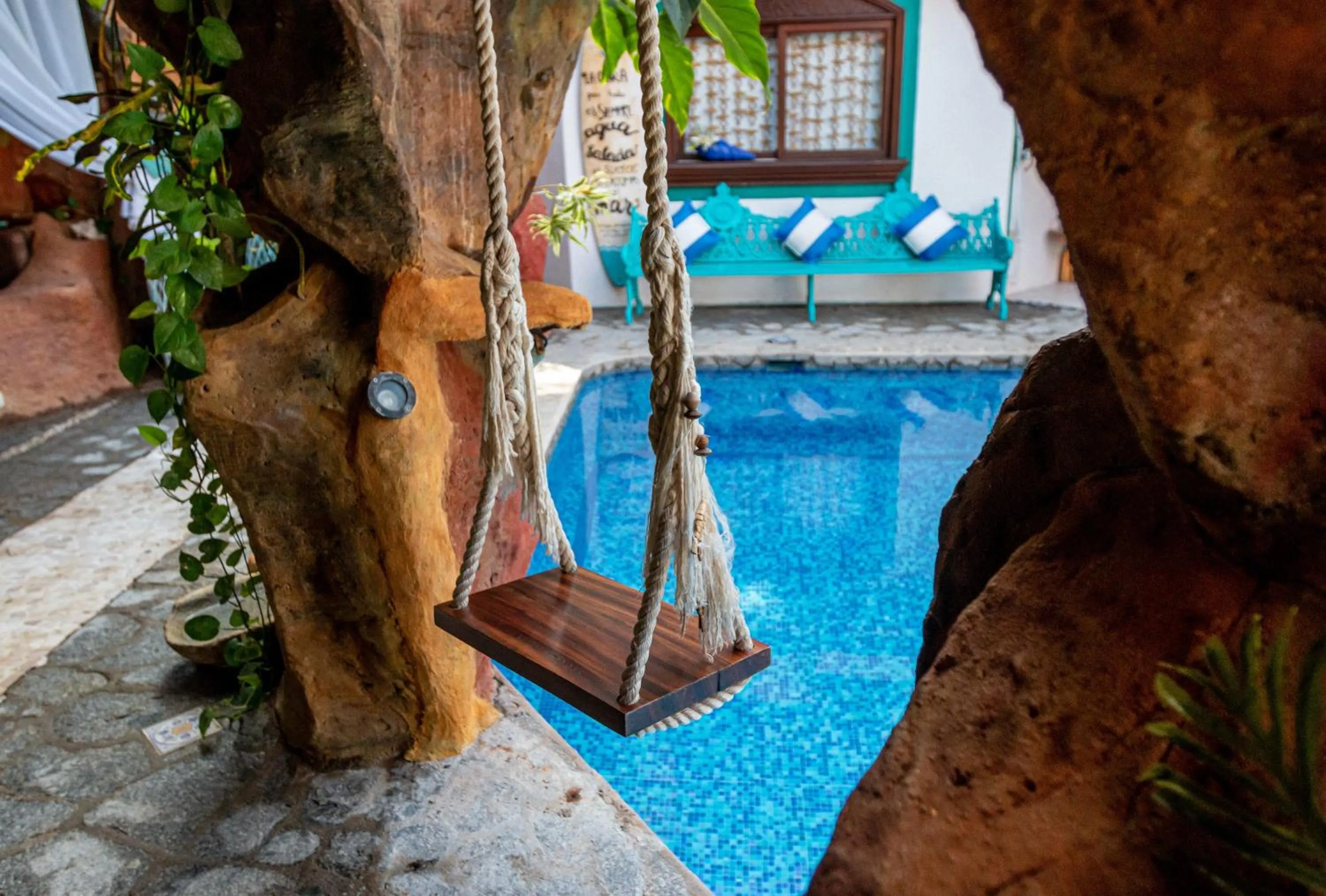 Pool view in Monyoli Hotel & Boutique