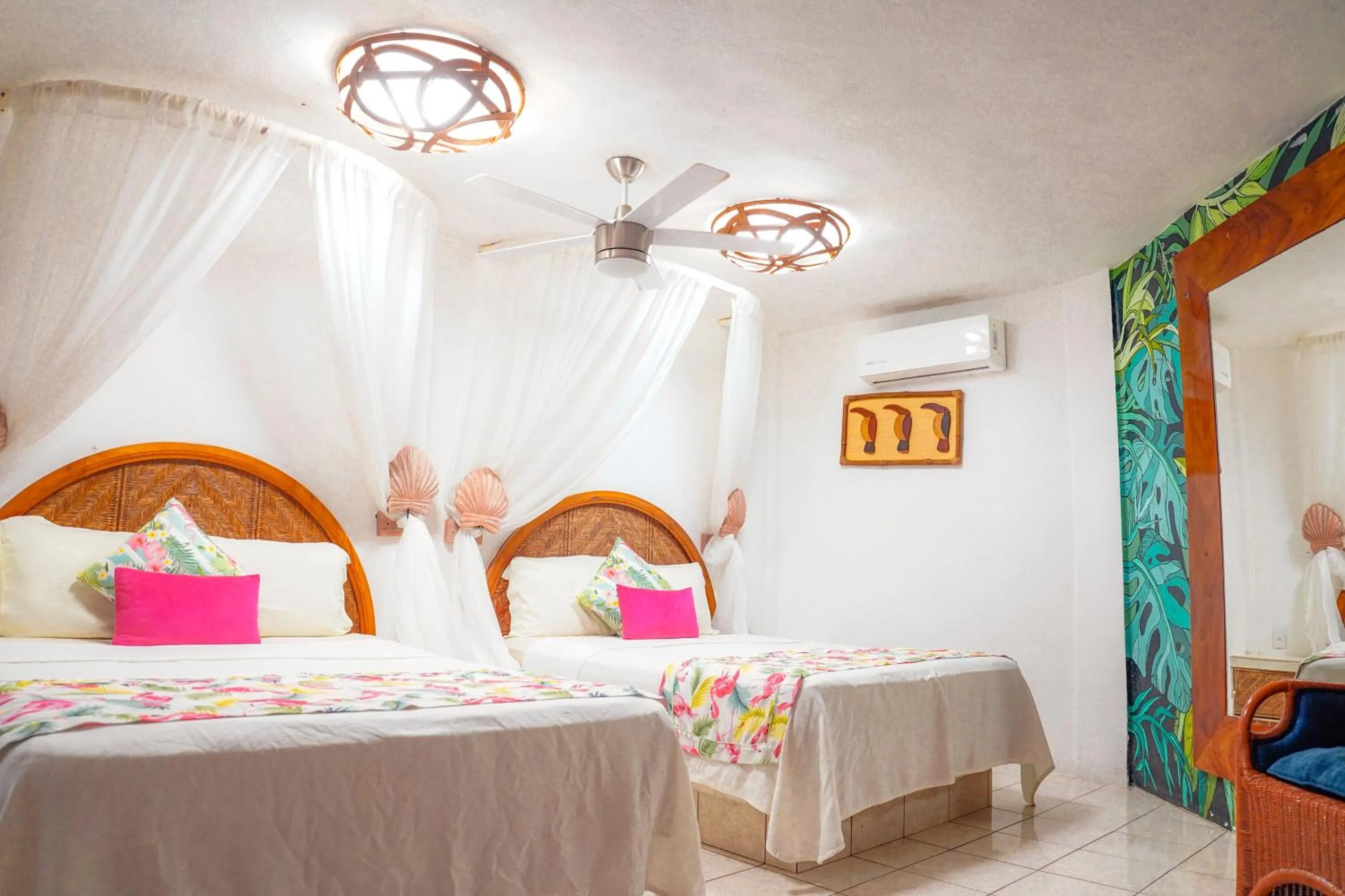 Bed in Monyoli Hotel & Boutique