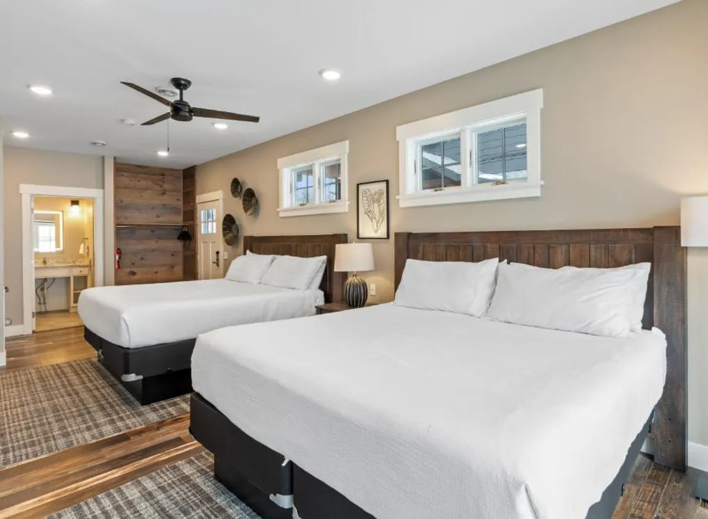 Bed in Quarterdeck Resort