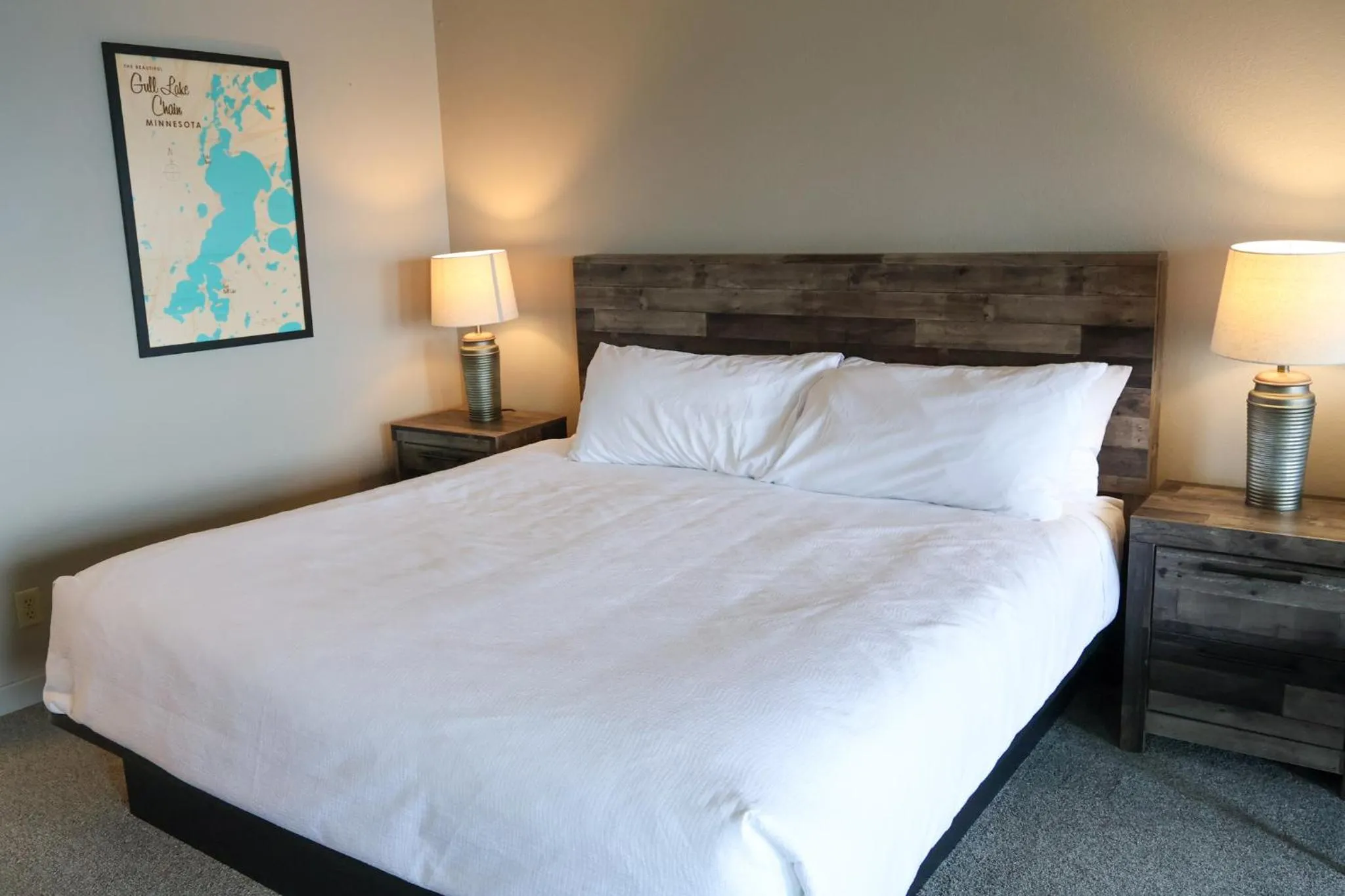 Bed in Quarterdeck Resort