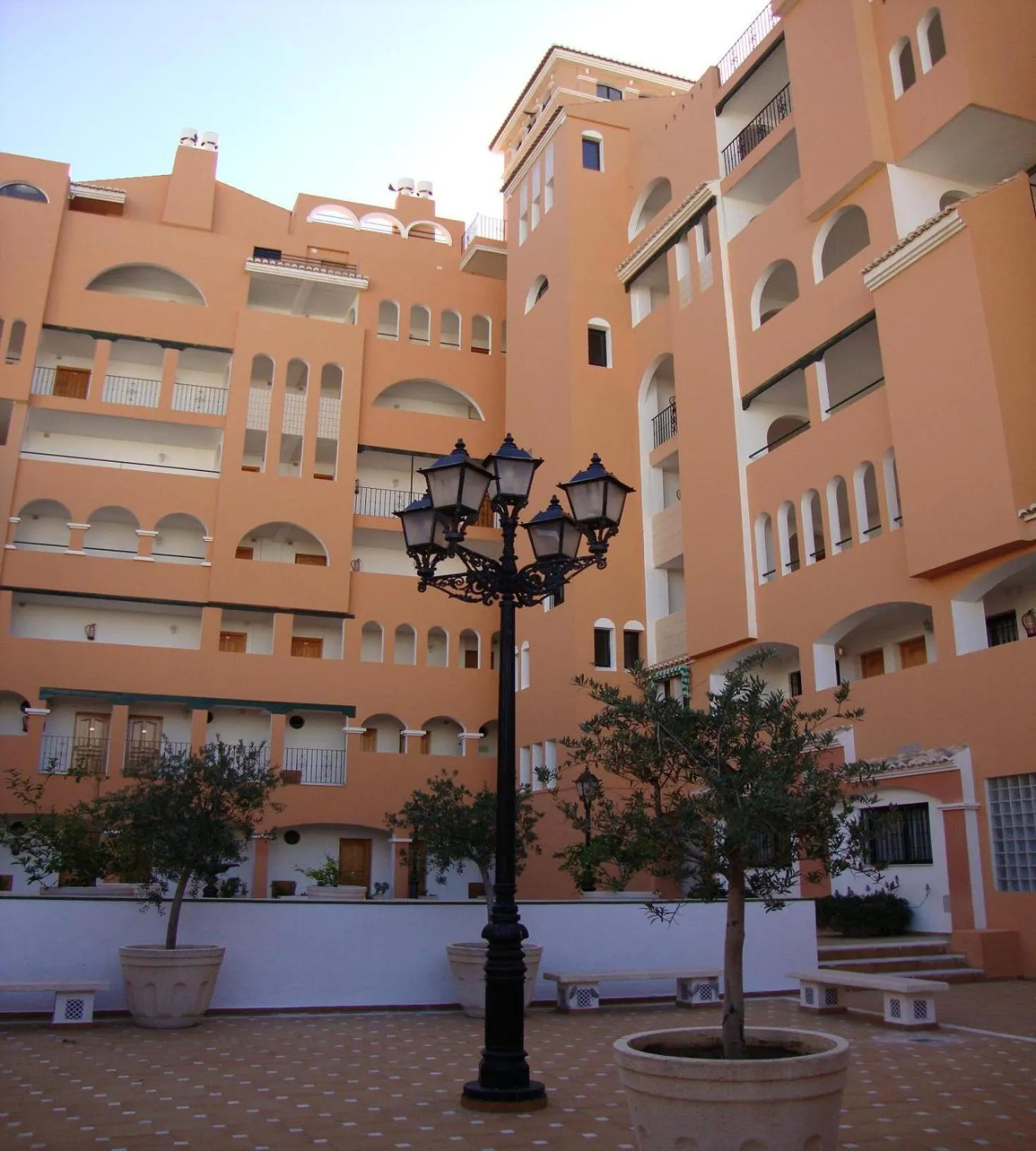 Patio in Fenix Apartamentos