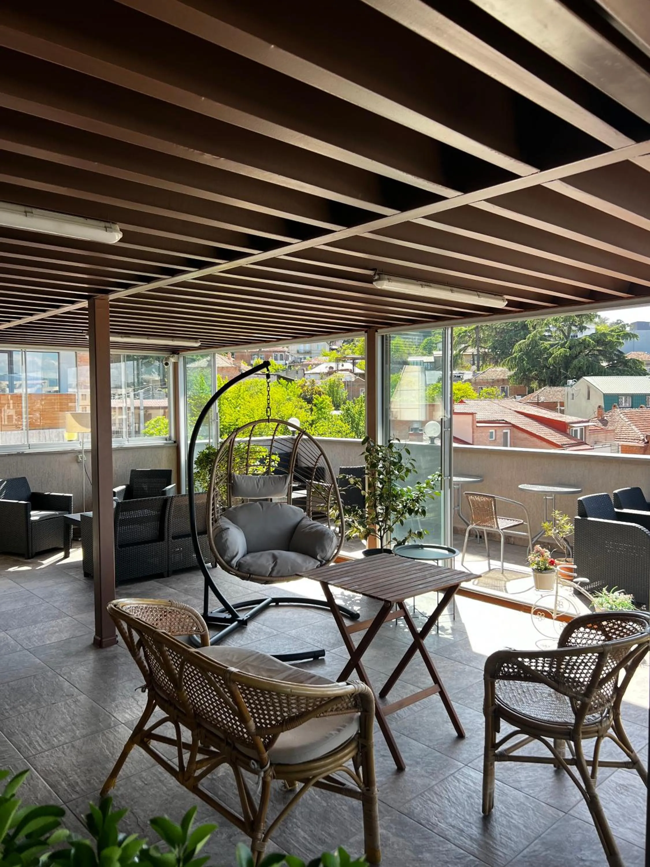 Patio in Hotel Genio