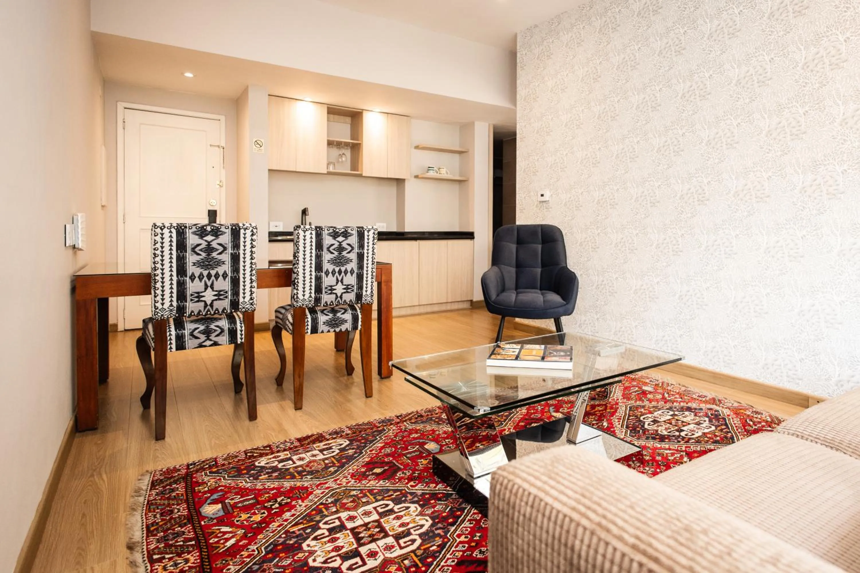 Living room in Hotel Portón de la Cabrera