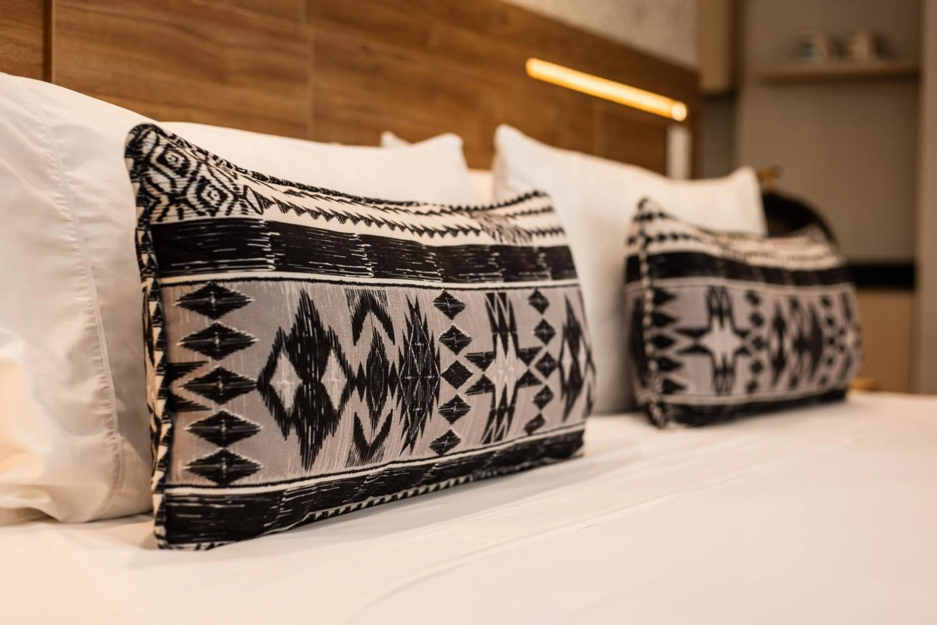 Bed in Hotel Portón de la Cabrera