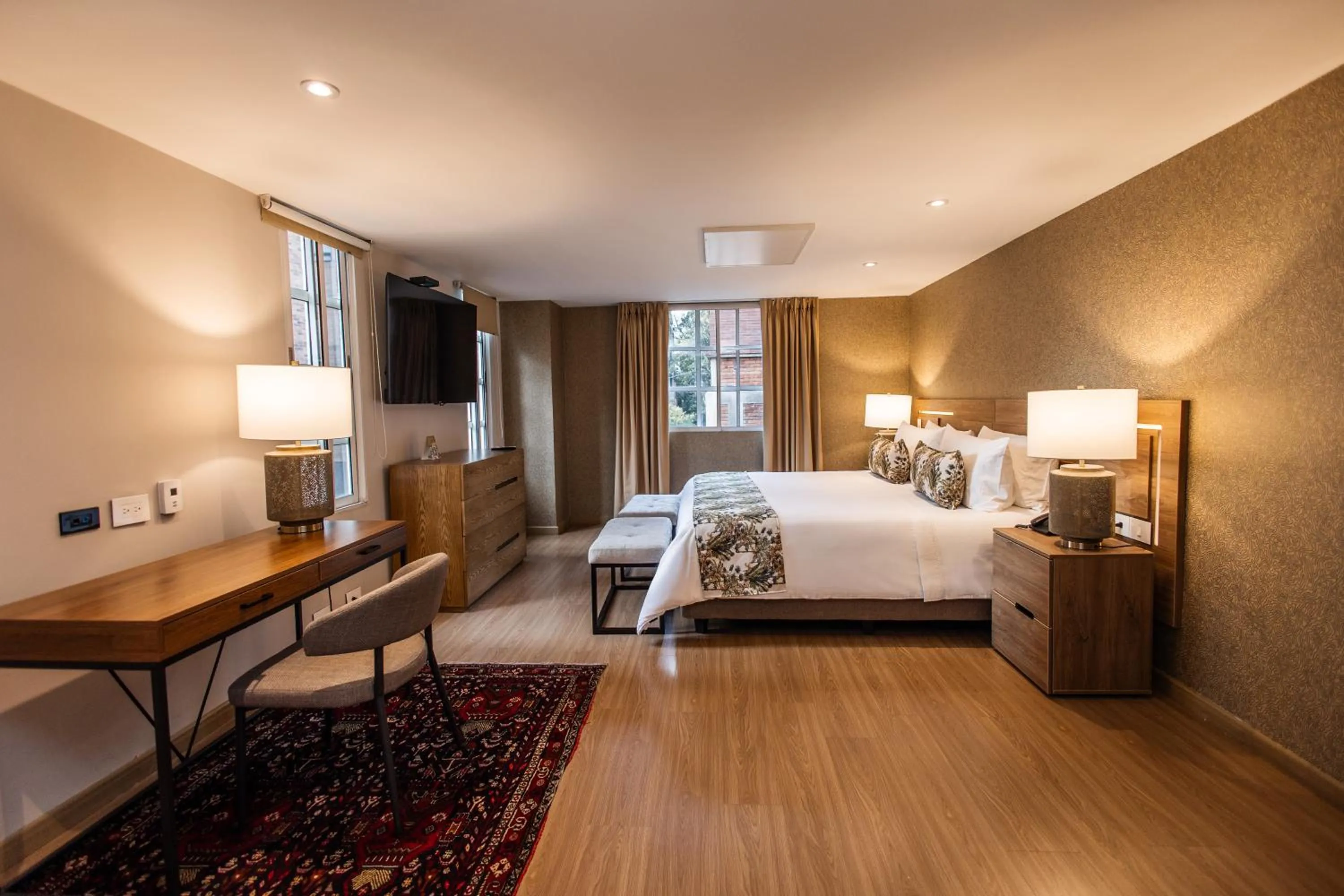 Photo of the whole room, Bed in Hotel Portón de la Cabrera