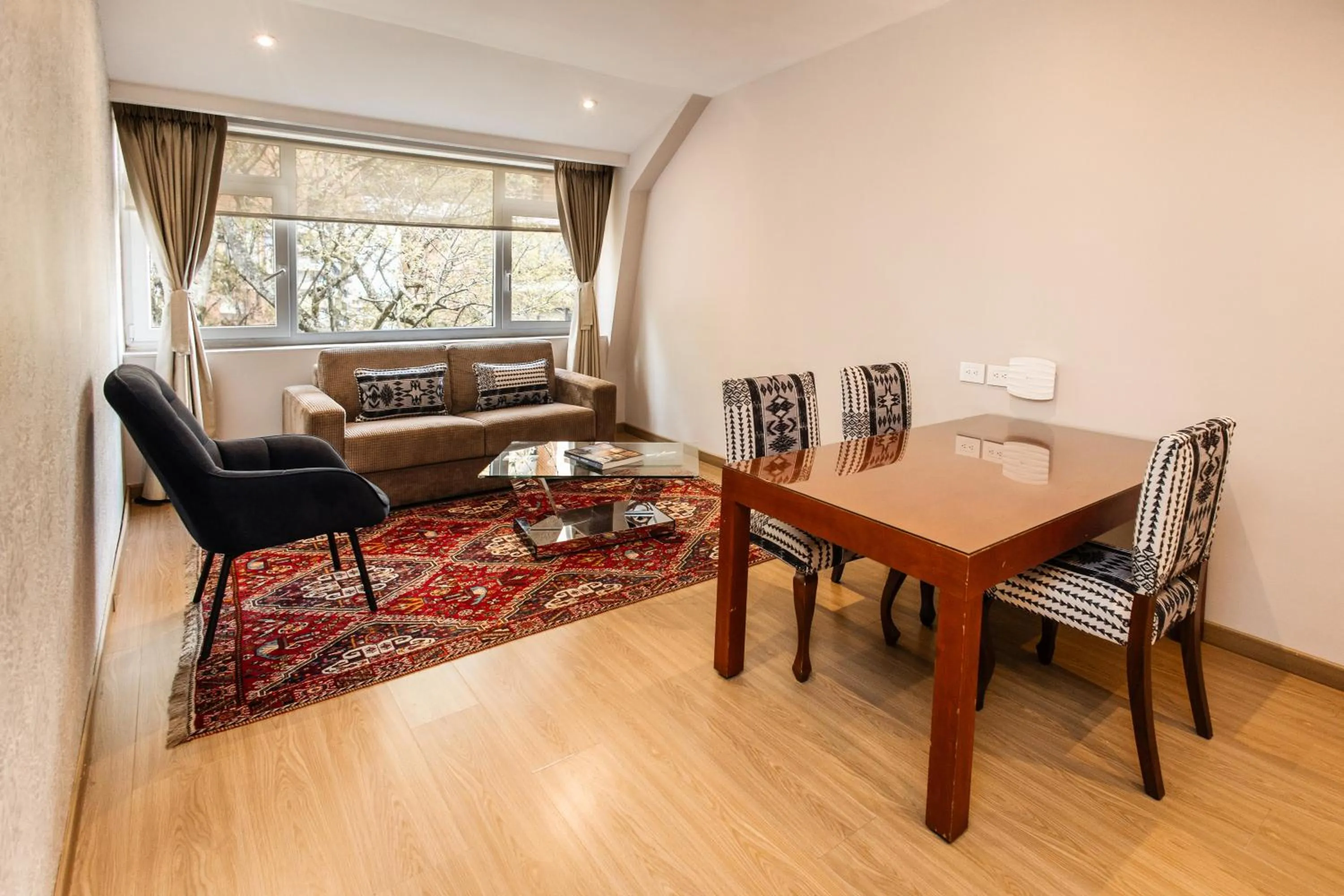 Living room in Hotel Portón de la Cabrera