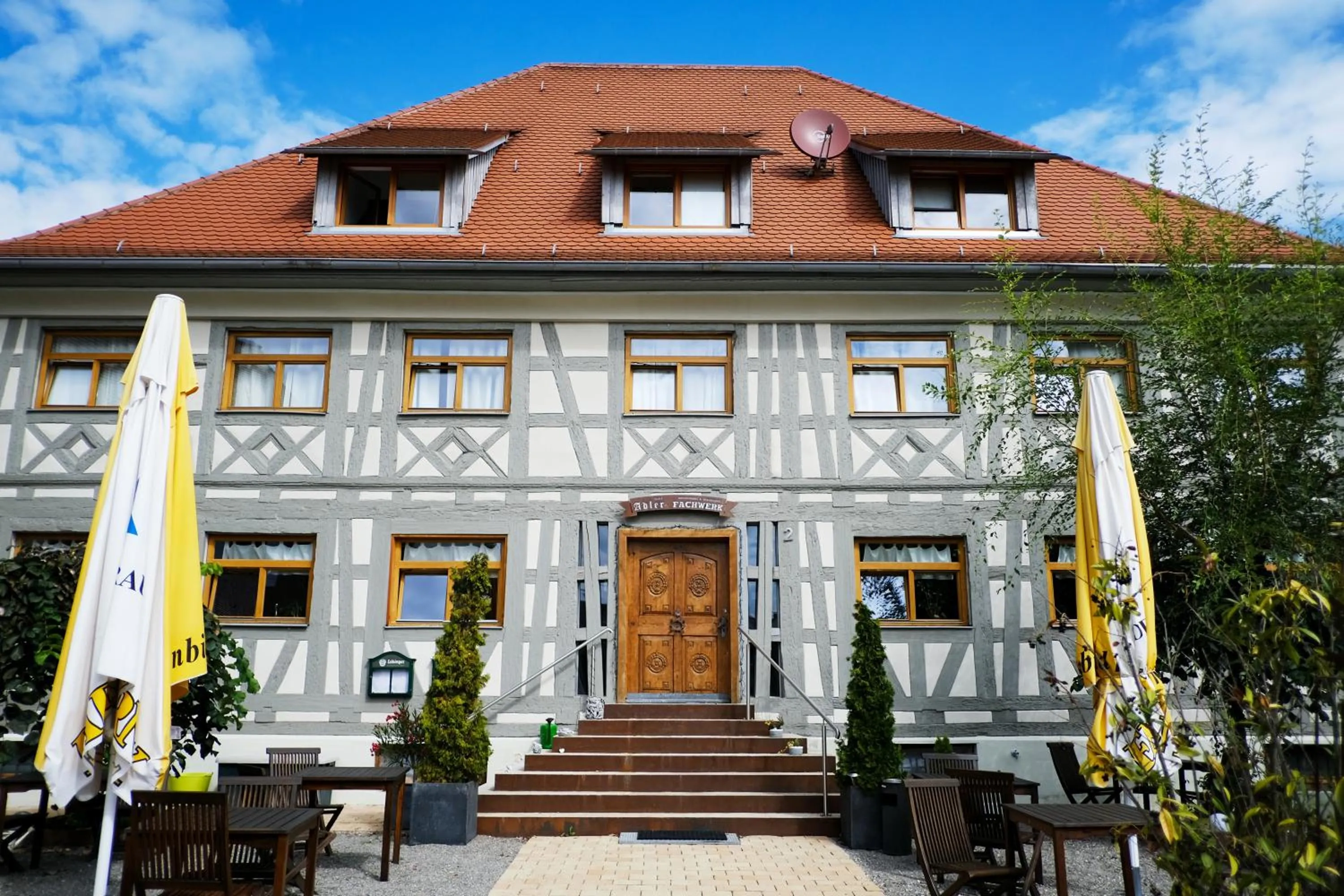 Facade/entrance in Hotel & Restaurant Adler Ittendorf - 24h Self-CheckIn