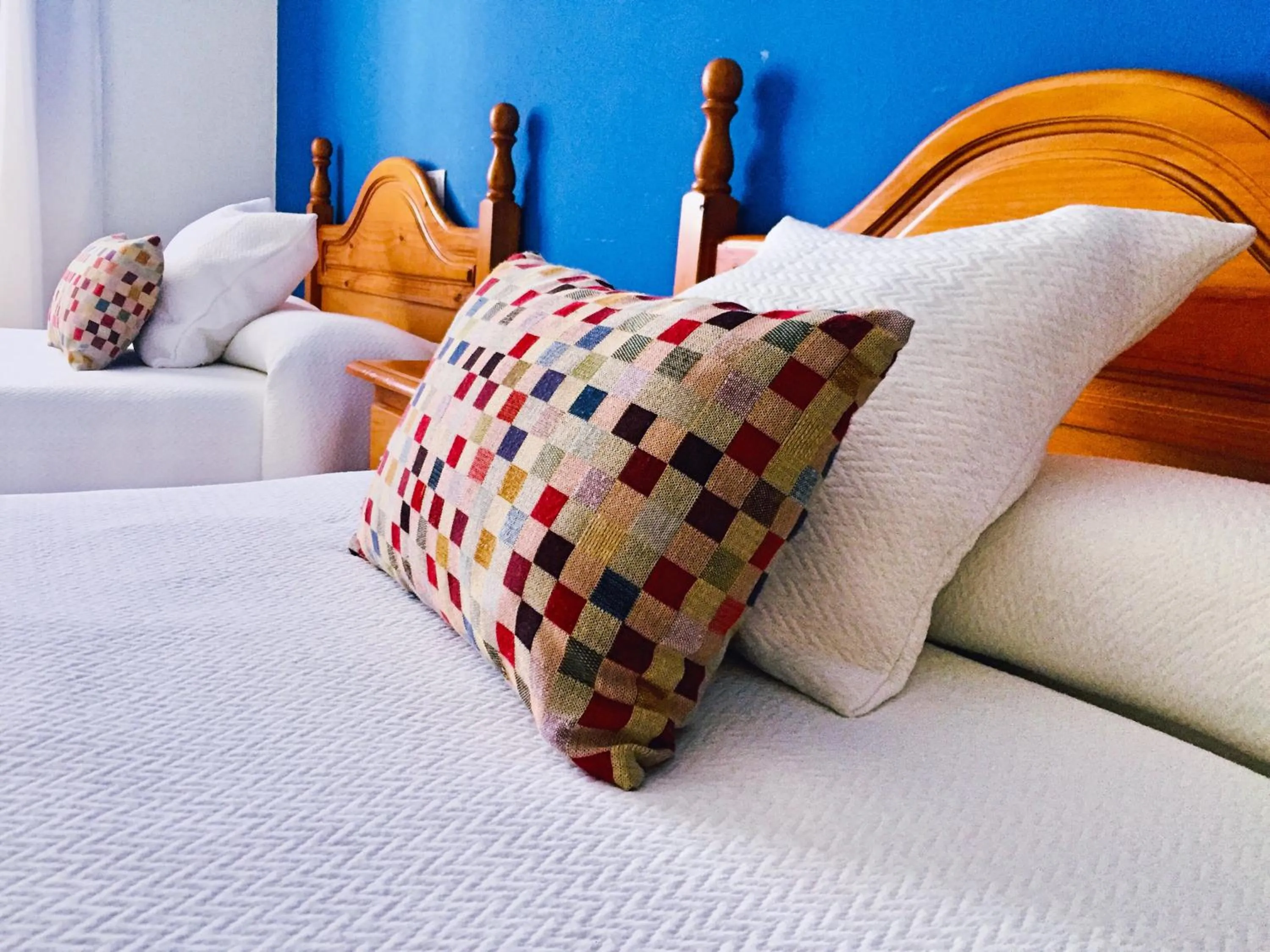 Bed in Hotel Rural Familiar Almirez-Alpujarra