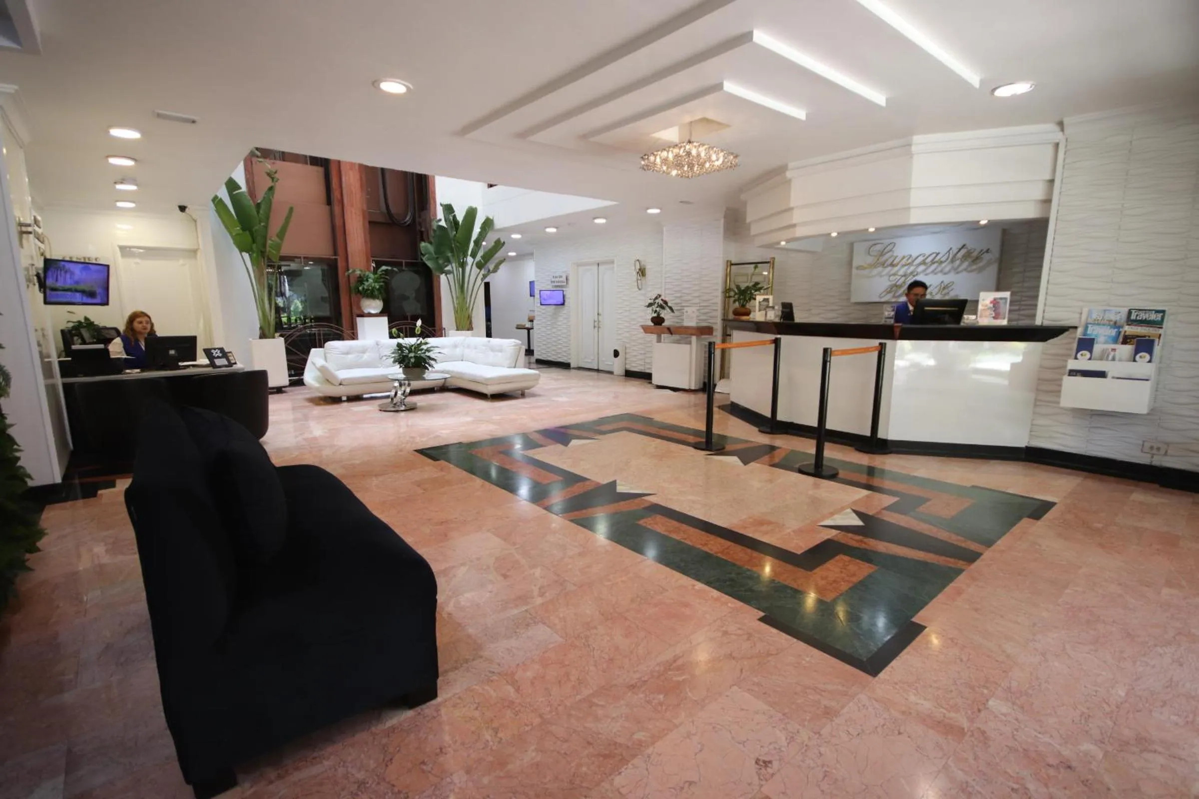 Lobby or reception in Lancaster House