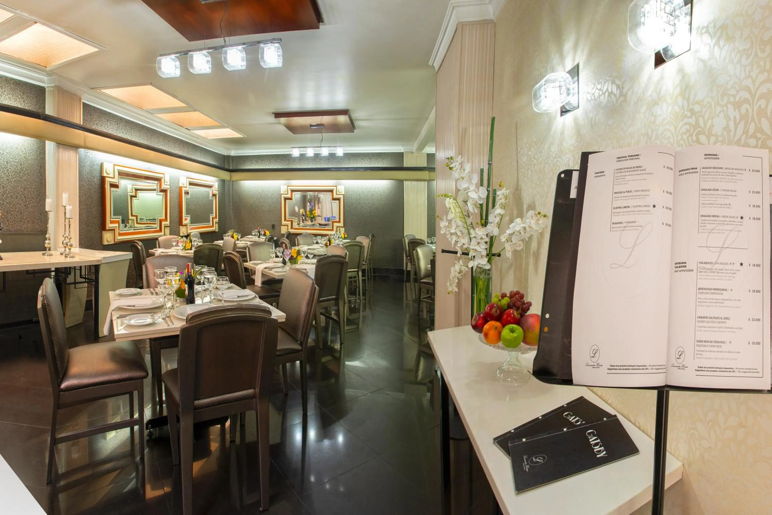 Restaurant/places to eat in Lancaster House