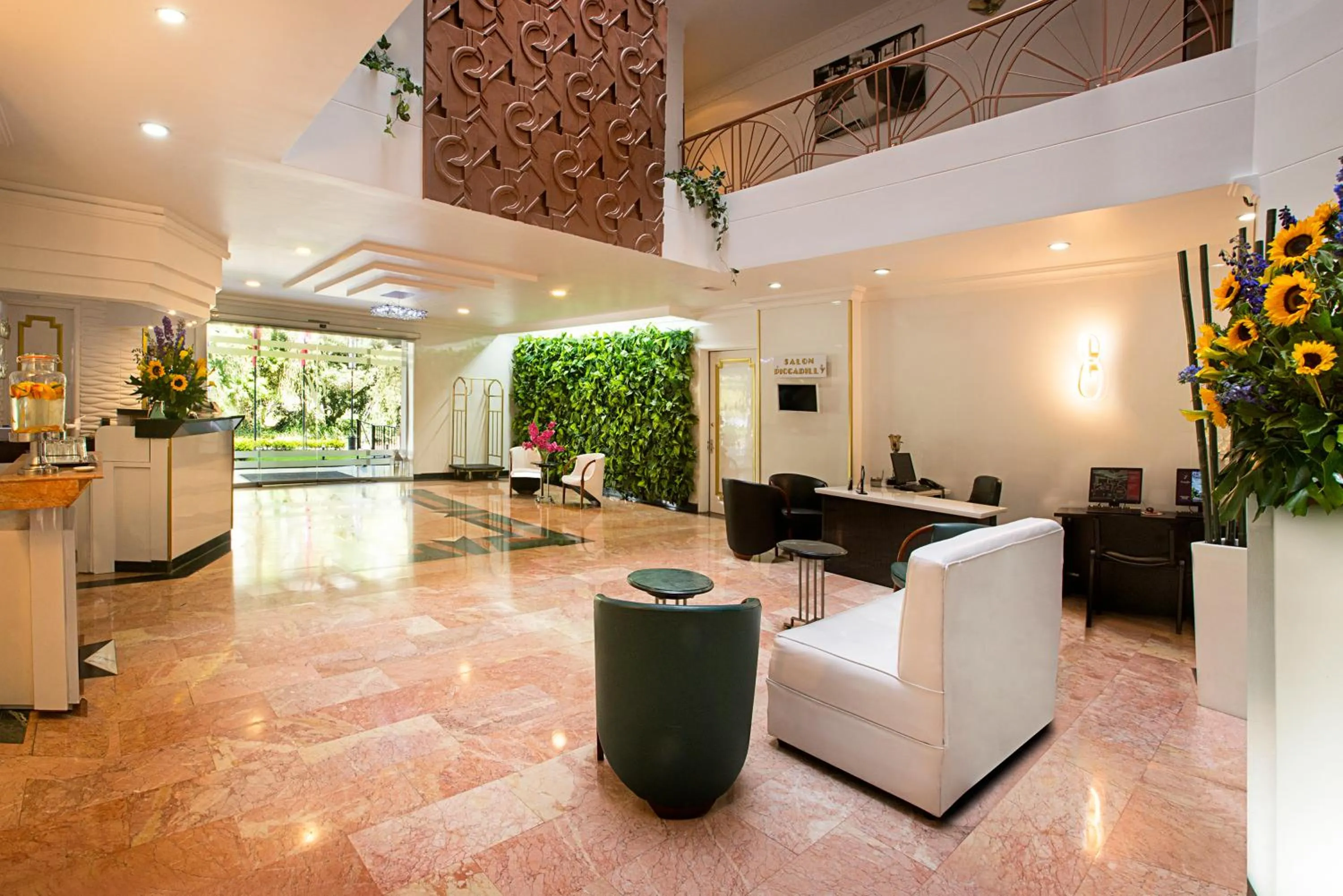 Lobby or reception in Lancaster House