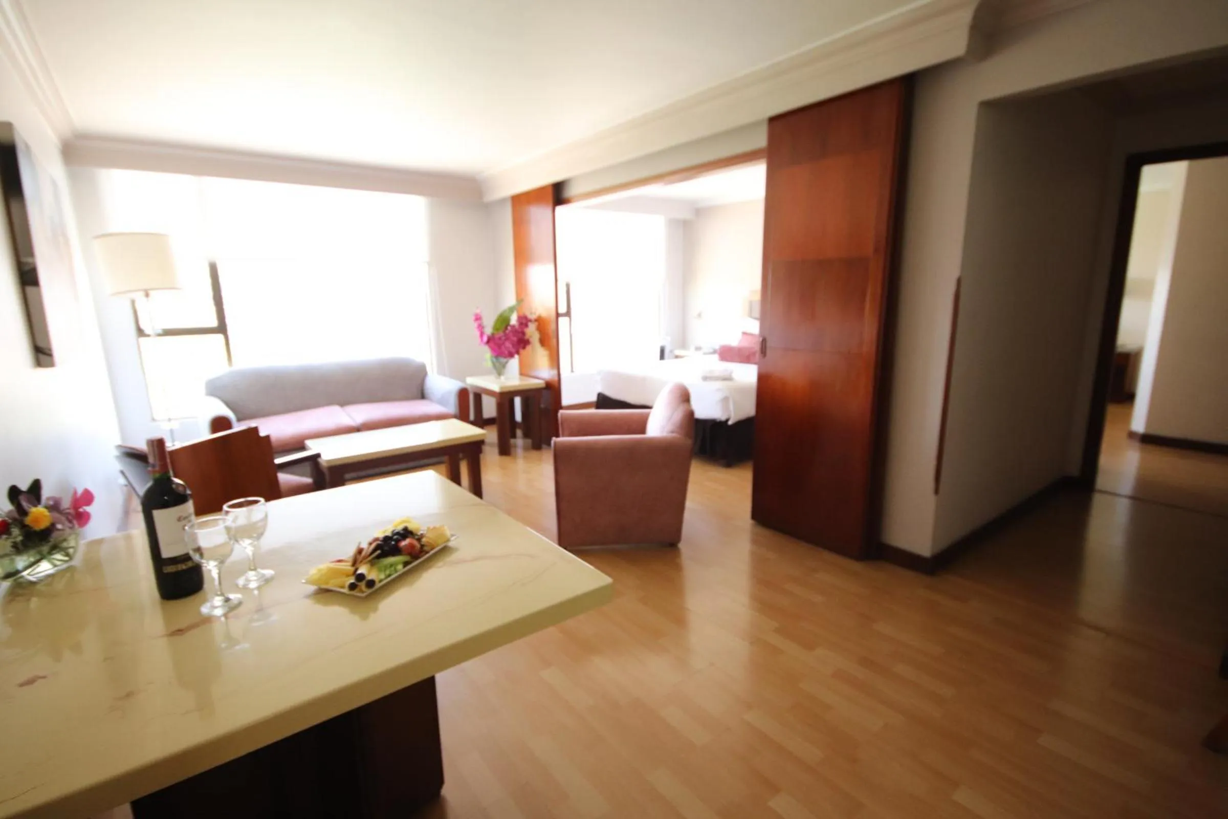 Seating area in Lancaster House