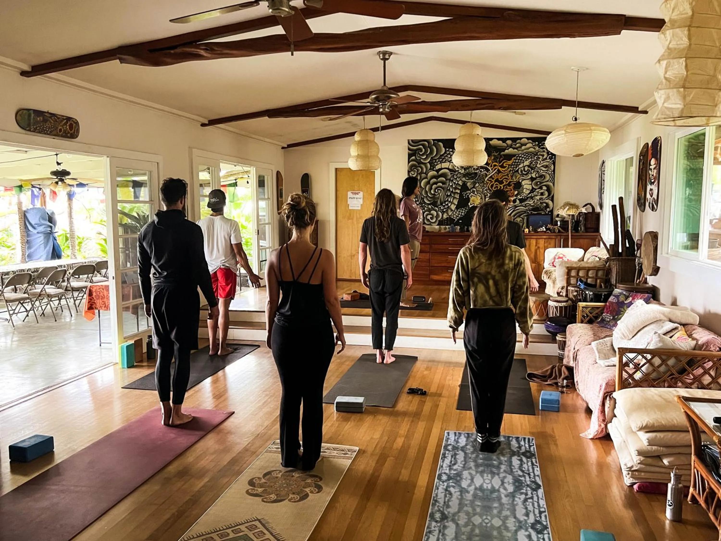 Fitness centre/facilities in Gingerhill Farm Retreat