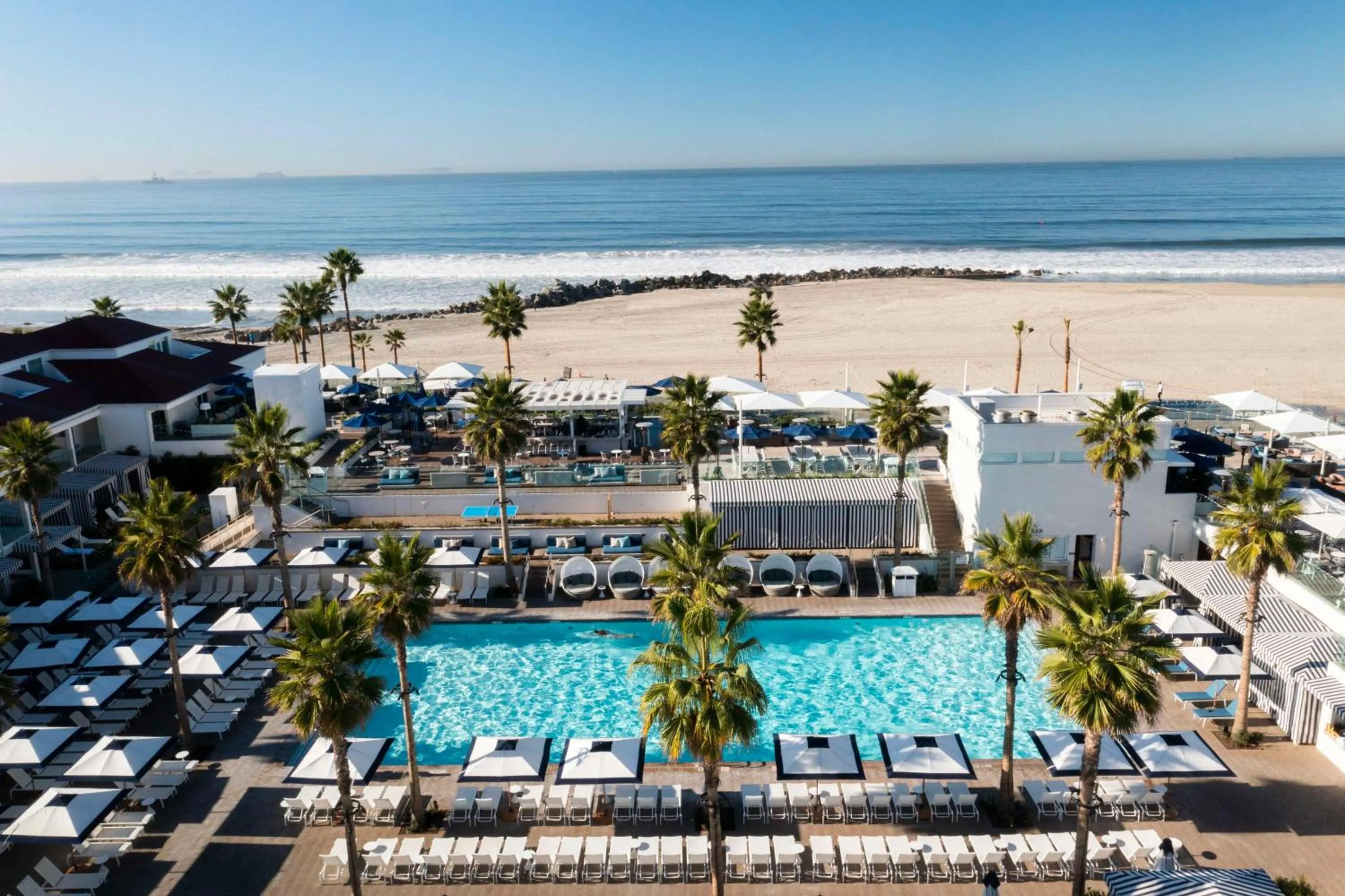 Pool view in Hotel del Coronado, Curio Collection by Hilton